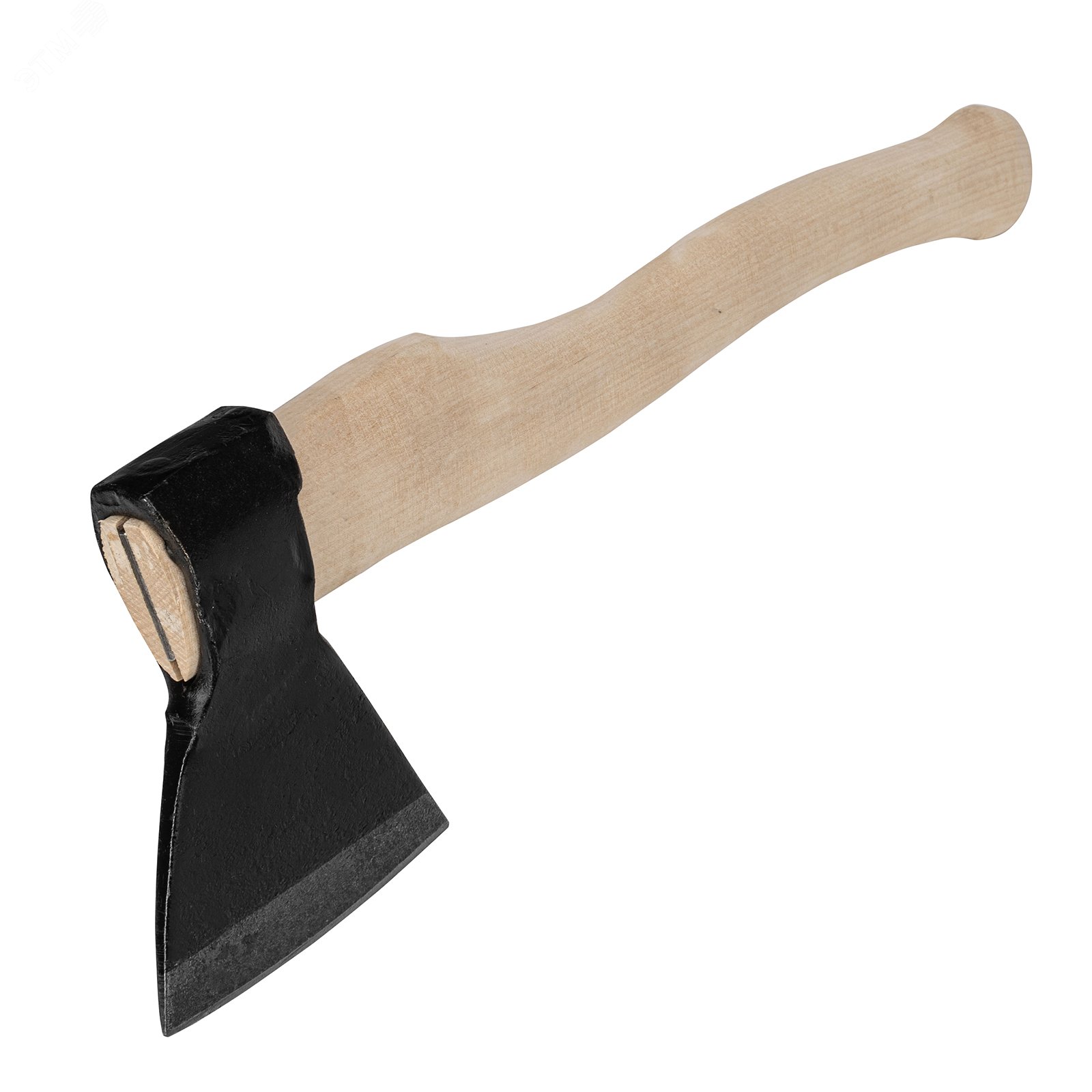 Изображение товара Топор кованный, в сборе, 1340/1700 г, деревянное топорище, 500 мм, А2 (Ижевск) (шт)