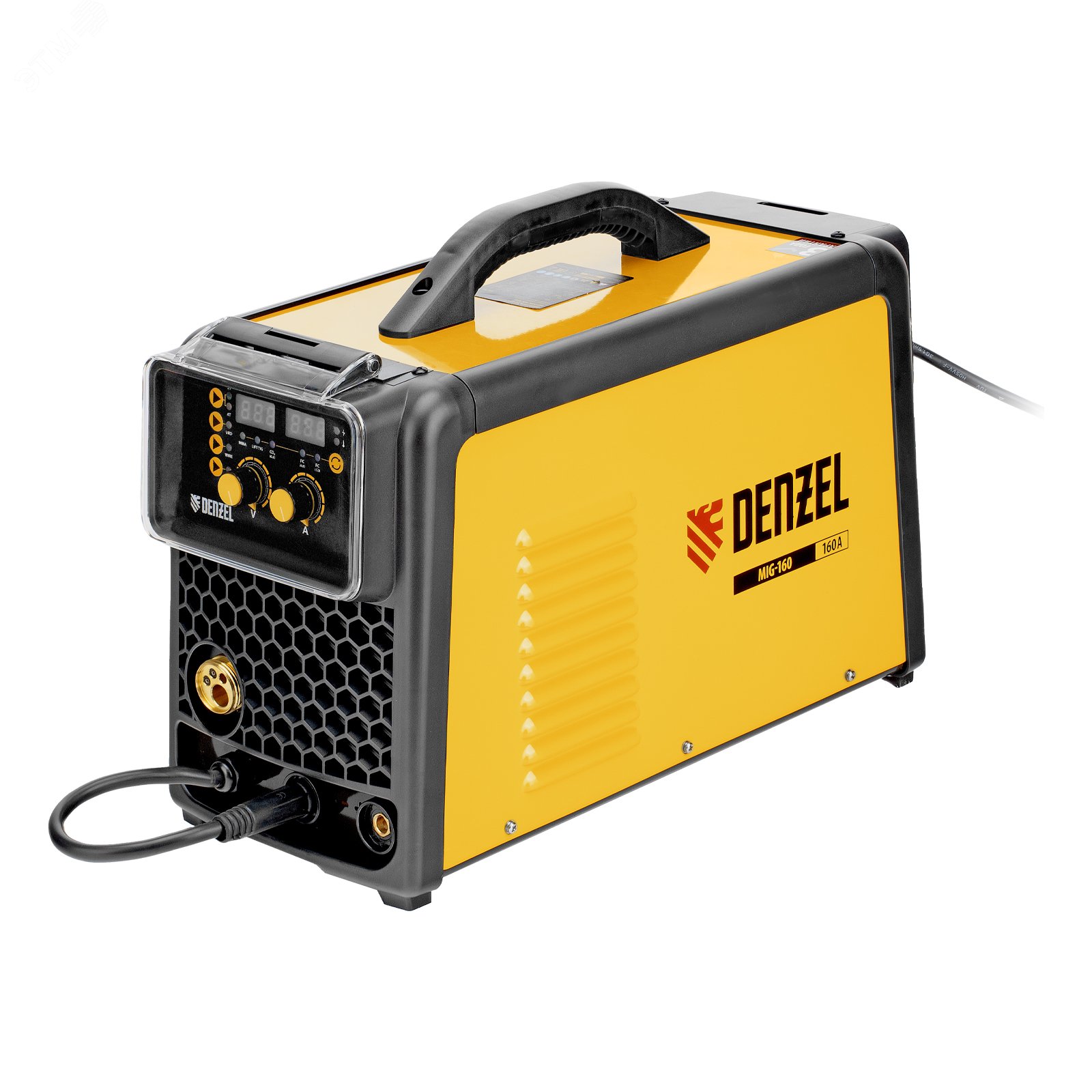 Изображение товара Аппарат инвертор. полуавтомат. сварки MIG-160, 160 А, ПВ 60%, катушка 5 кг (шт)