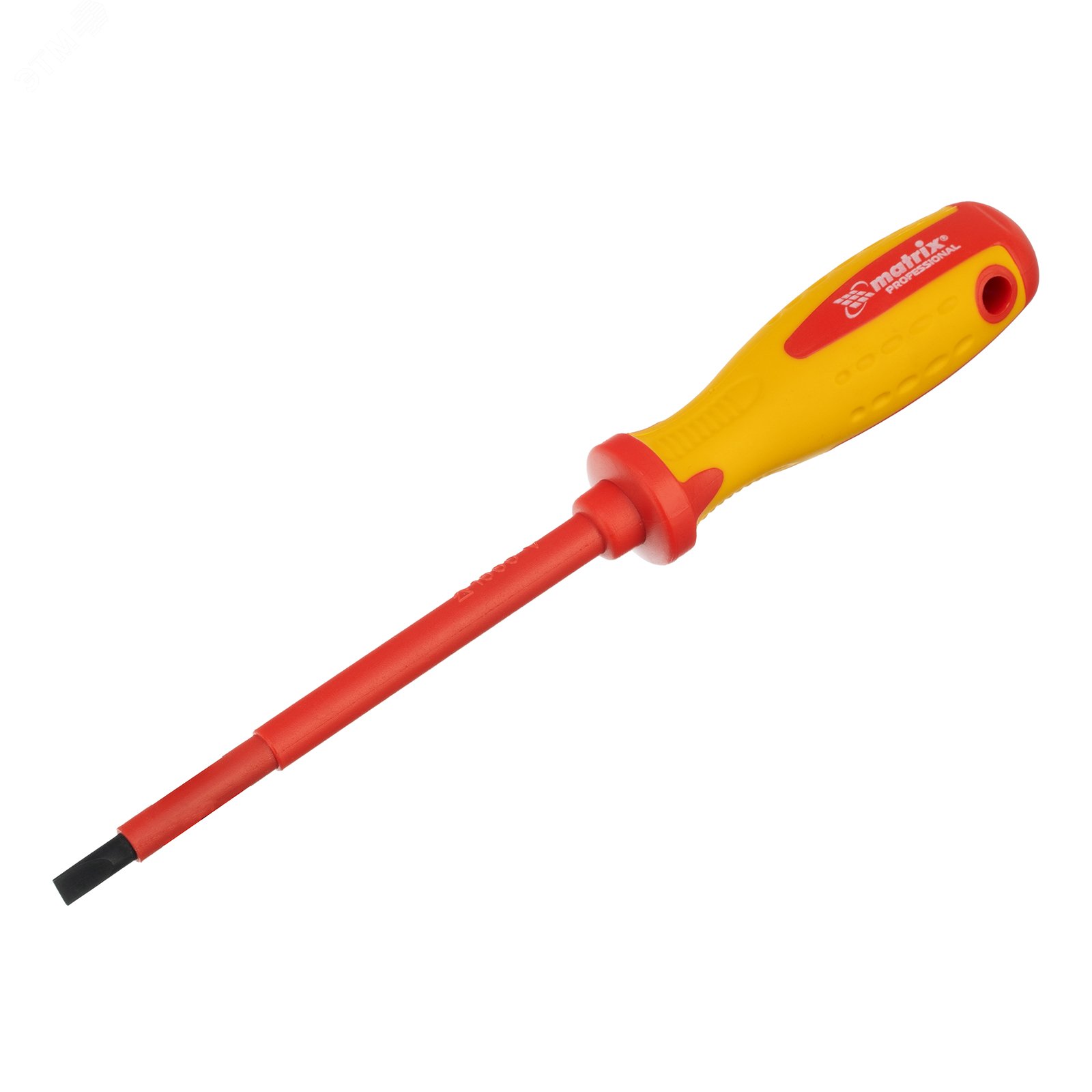 Изображение товара Отвертка Insulated до 1000 В, SL5,5x125 мм, CrMo, 2к рукоятка (шт)