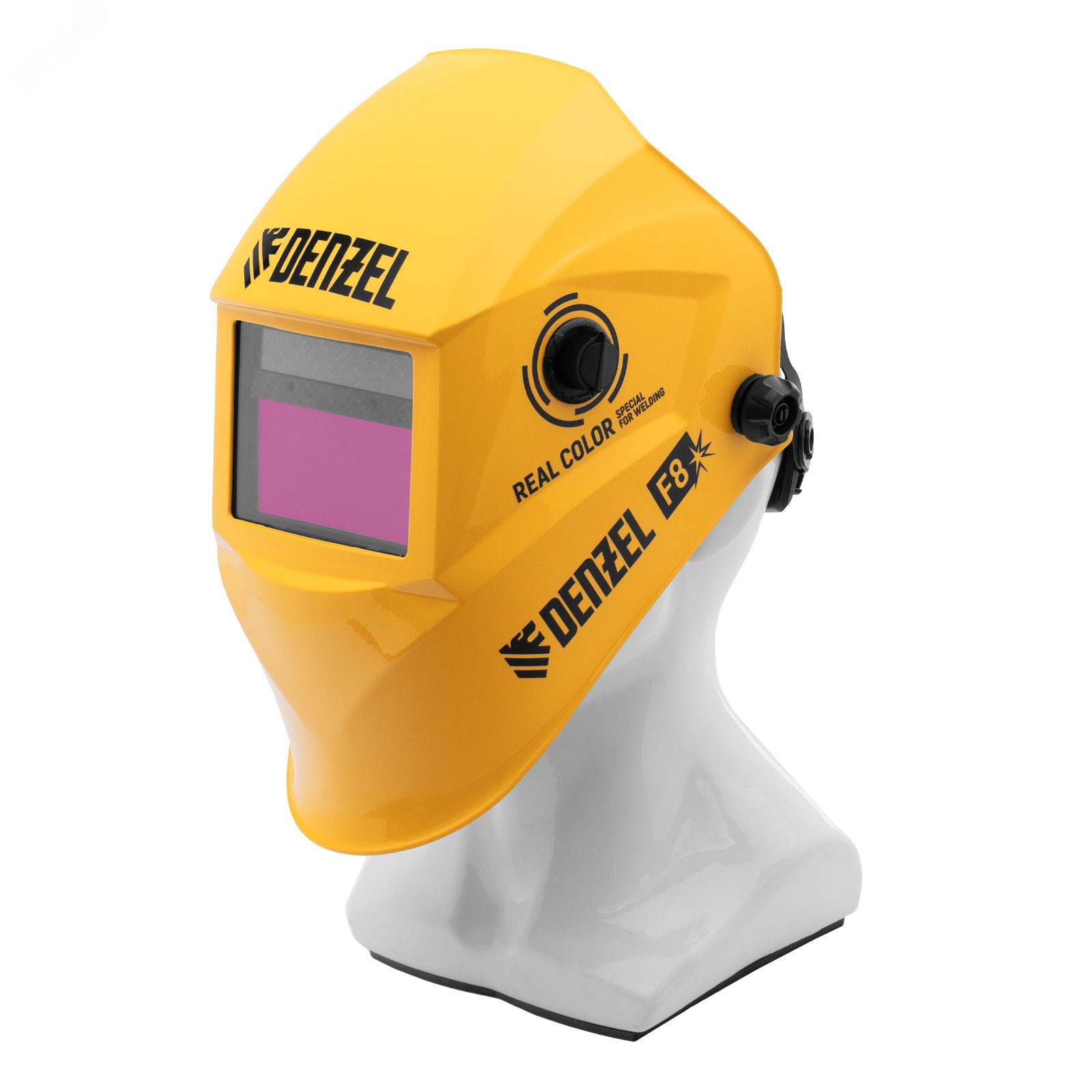 Изображение товара Щиток защитный лицевой (маска сварщика) F8, см. окно 100х50, Real Color, DIN 4-8/9-14 (шт)