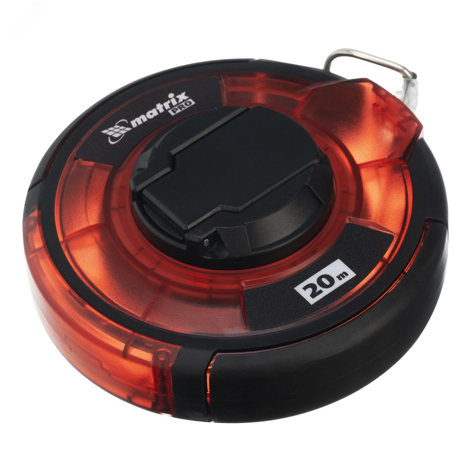 Изображение товара Рулетка геодезическая 20 м х 12,5 мм, закр. корп., стальная лента, односторон. шкала, PRO (шт)