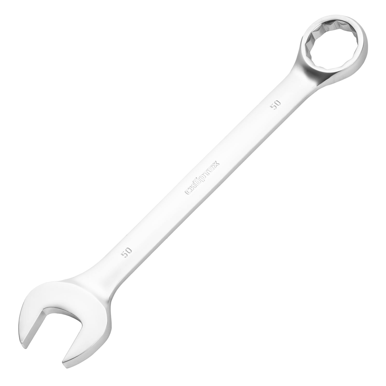 Ключ комбинированный 50мм, никелированный