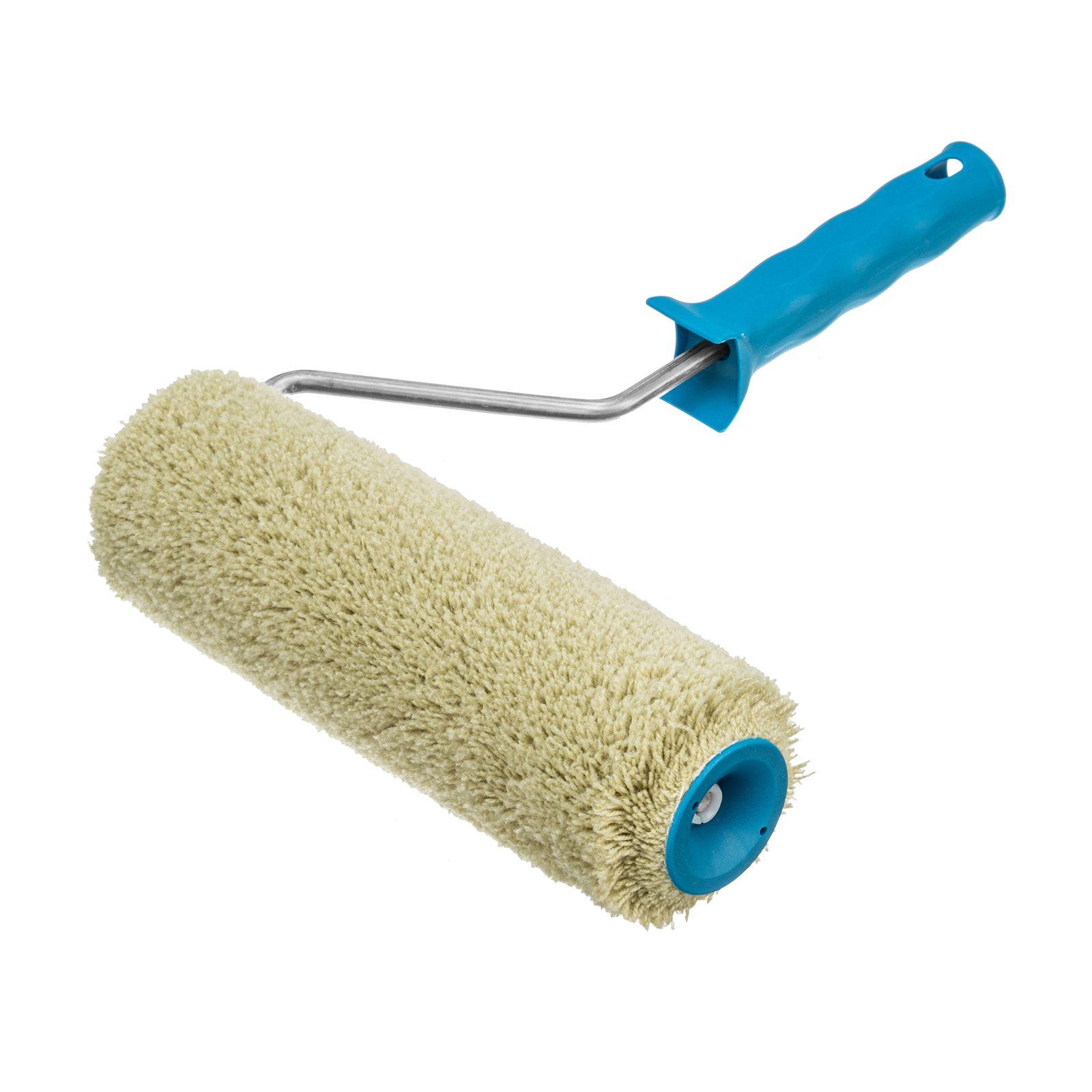 Валик в сборе ПОЛИАКРИЛ для фасадных работ, 250 мм, ворс 18 мм, D 48мм, D ручки 8 мм