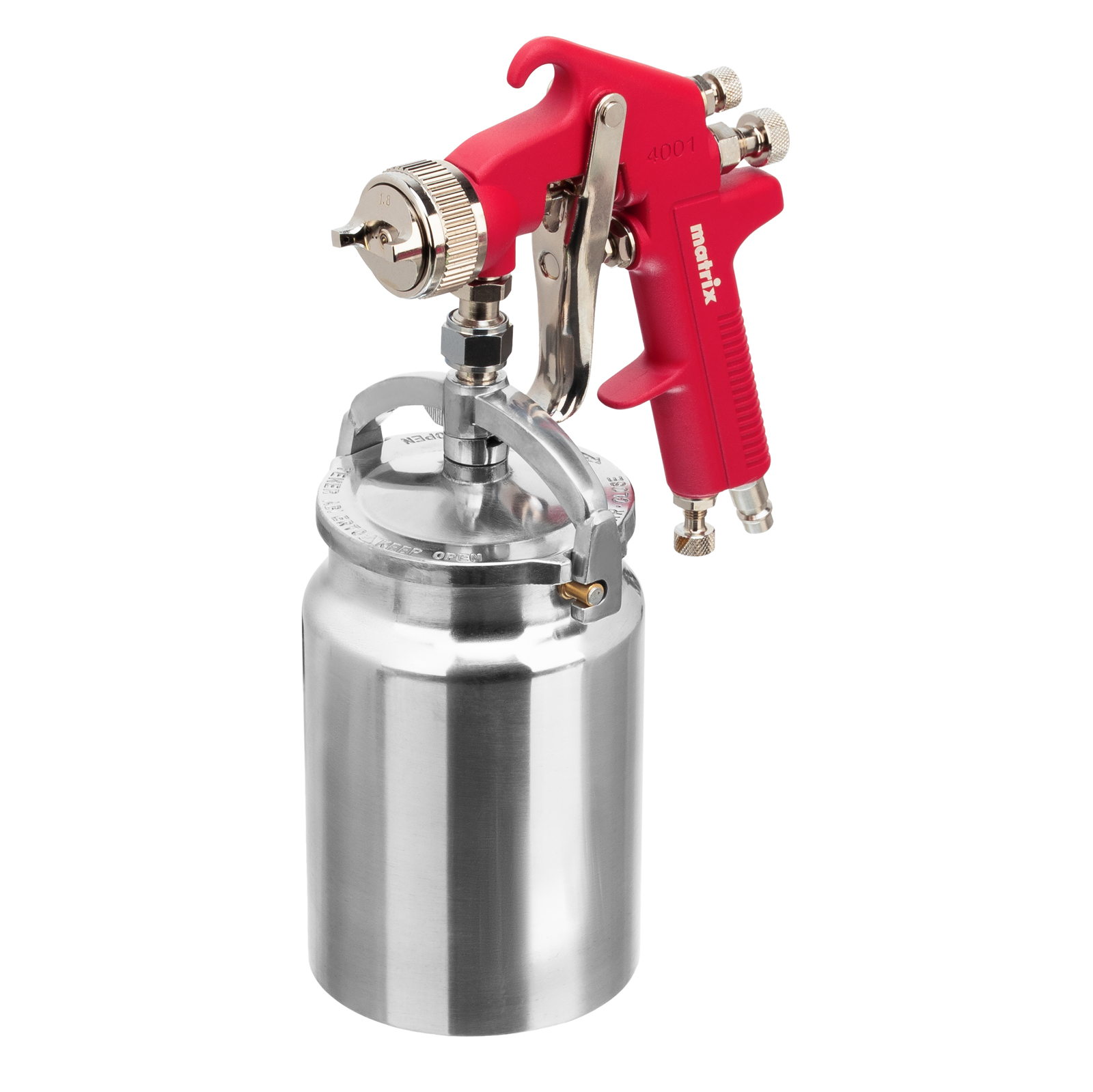 Краскораспылитель HP пневмат. с нижним бачком V= 1 л, сопло диаметром 1.8 мм