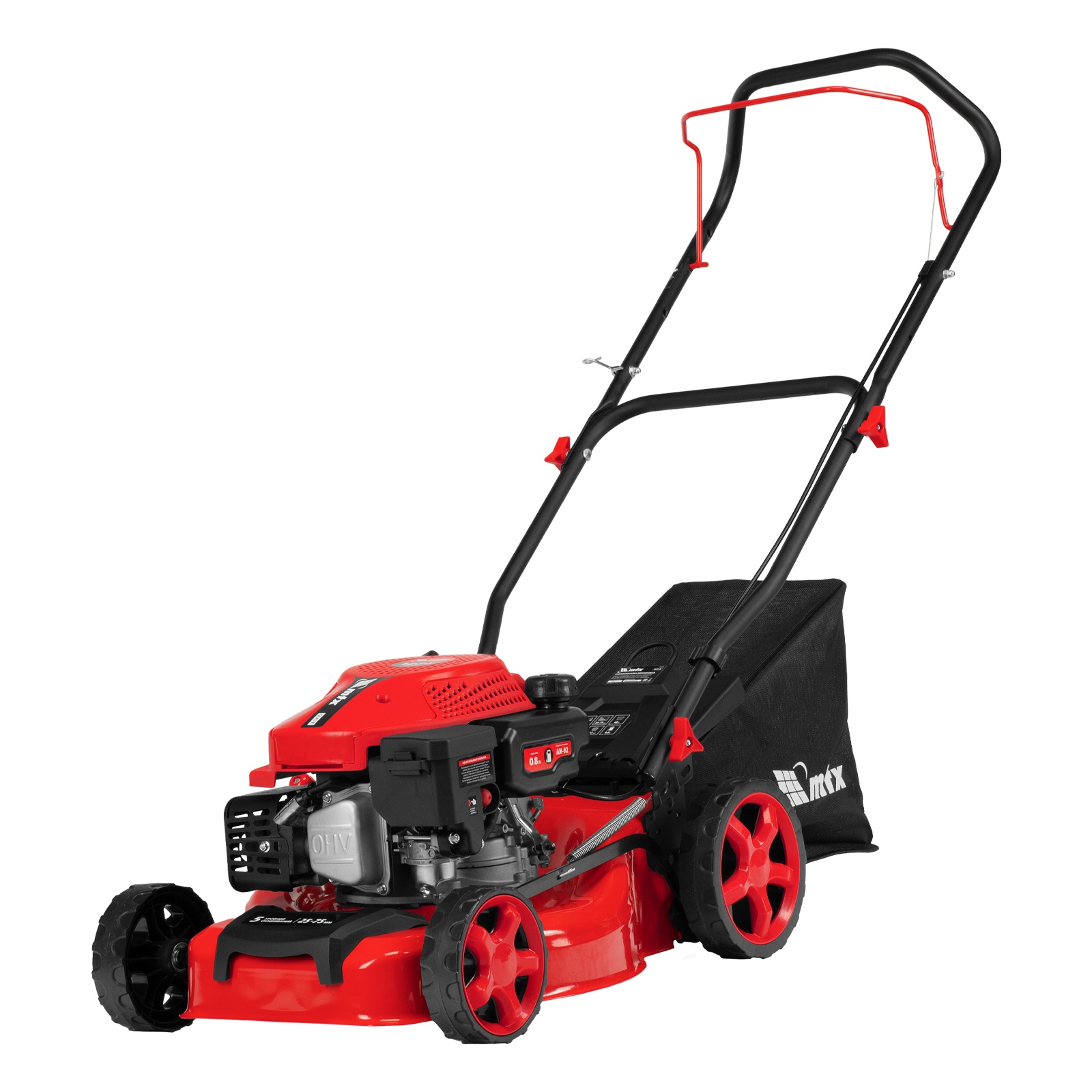 Газонокосилка бензиновая GL41-K, 127 см3, 41 см, 40 л