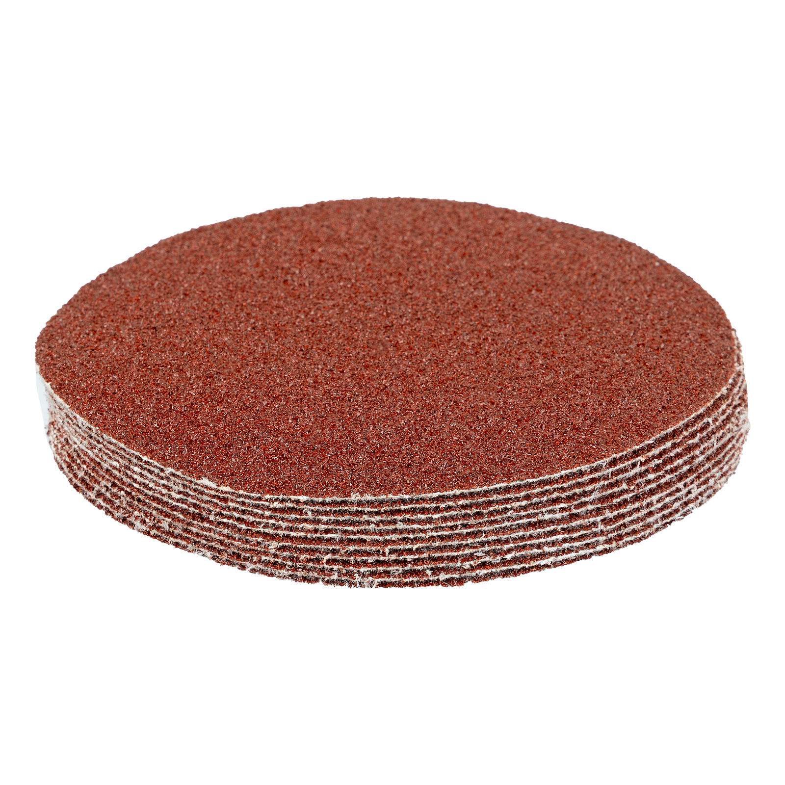 Круг абразивный на ворсовой подложке под липучку, P 36, 125 мм, 10 шт.