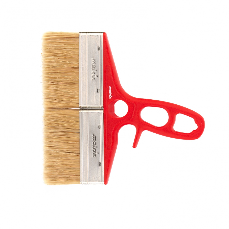 Кисть флейцевая для лаков, 200*12, натуральная щетина, пластиковая рукоятка
