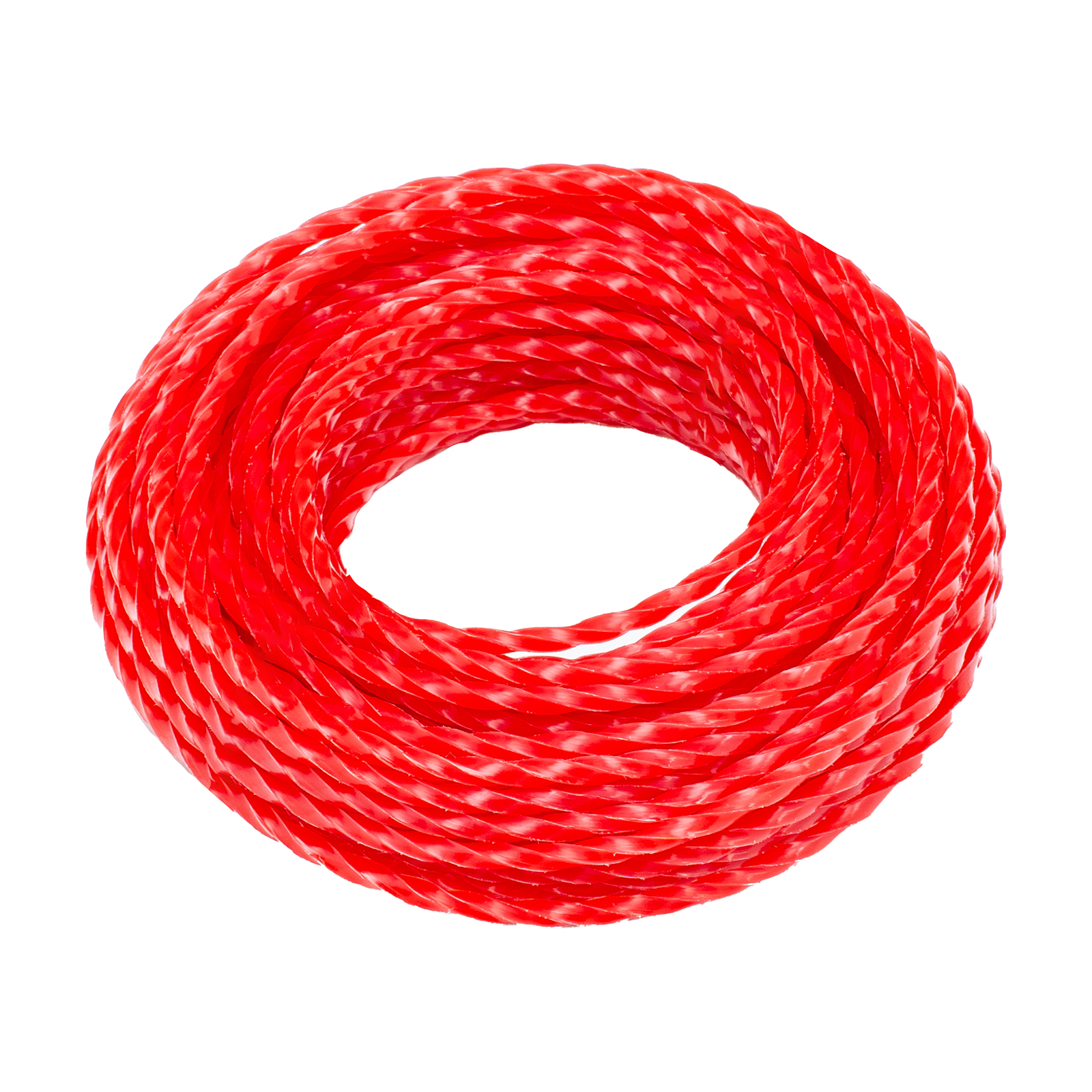 Леска для триммера витой квадрат 4,0 мм х 15 м