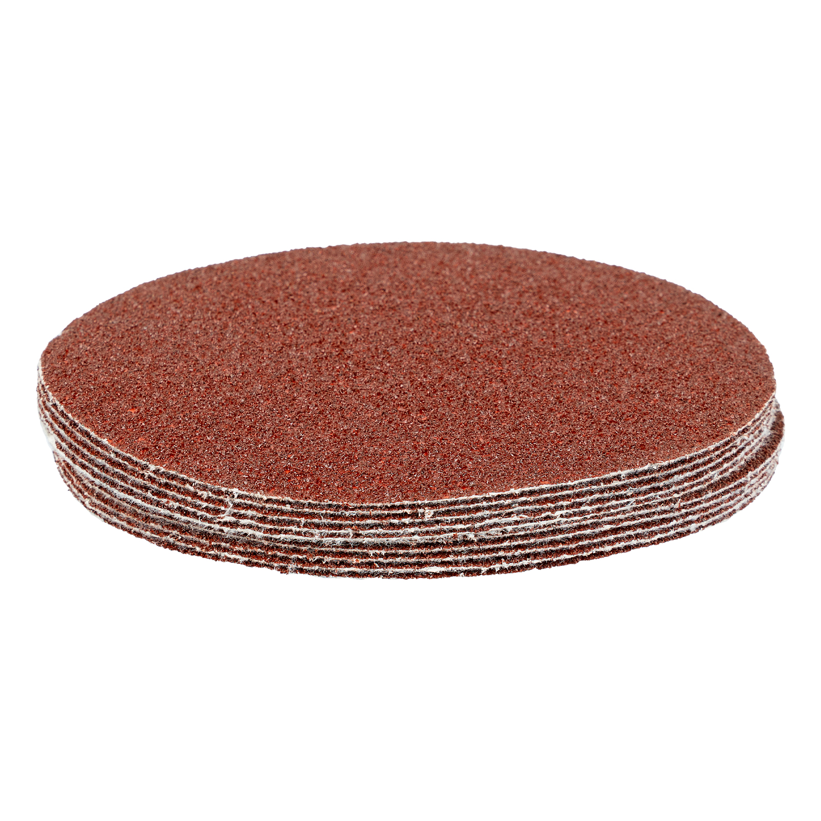 Круг абразивный на ворсовой подложке под липучку, P 40, 125 мм, 10 шт.
