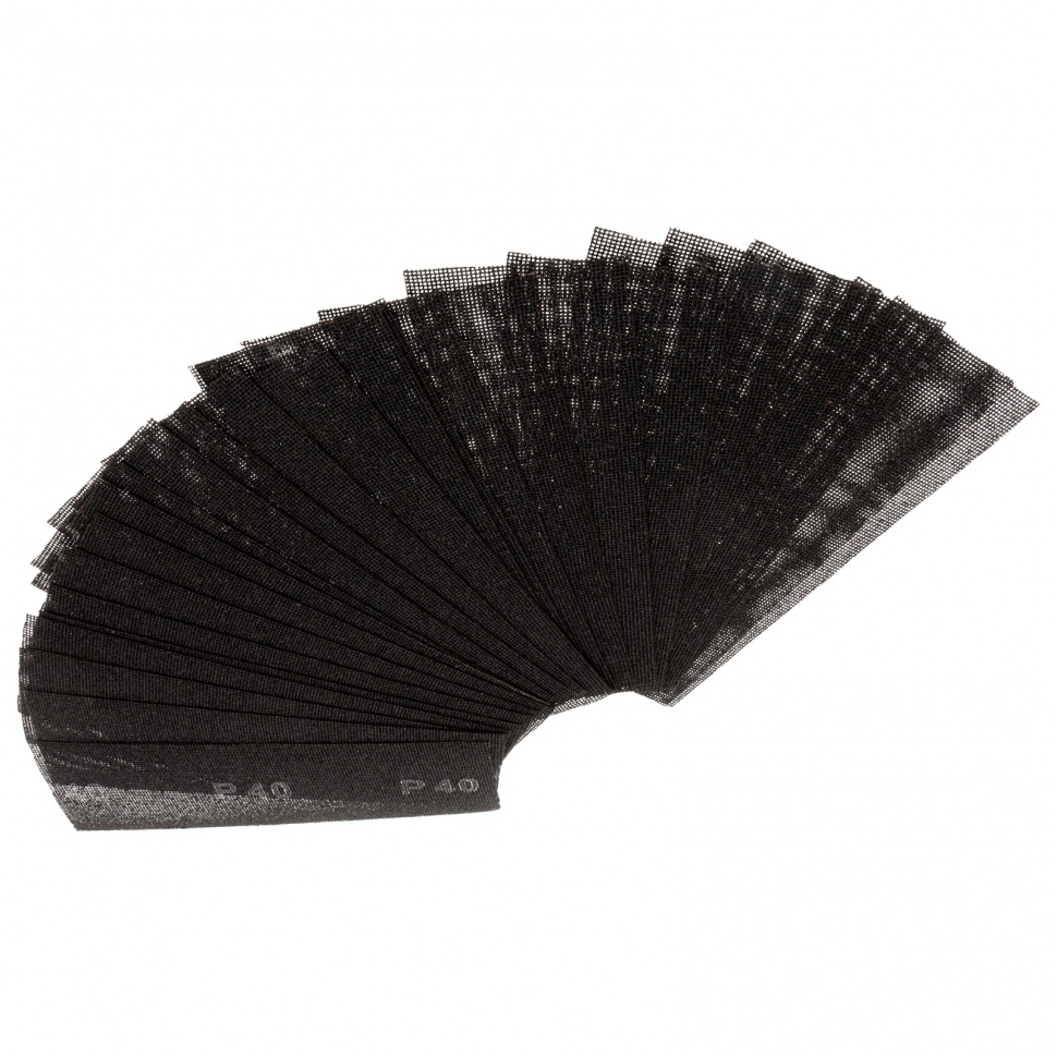 Сетка абразивная, P 40, 106 х 280 мм, 25 шт.