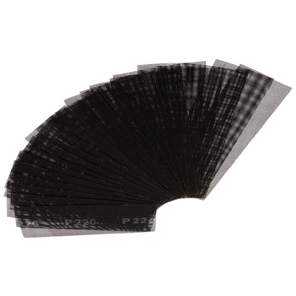 Сетка абразивная, P 220, 106 х 280 мм, 25 шт.