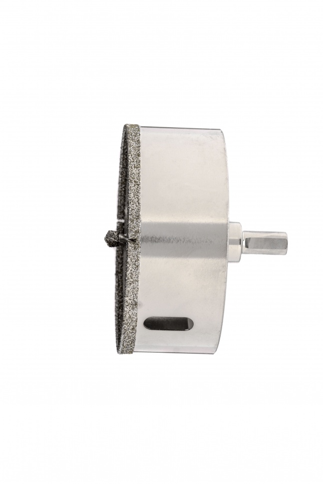 Сверло алмазное по керамограниту, 115 х 67 мм, 3-гранный хвостовик