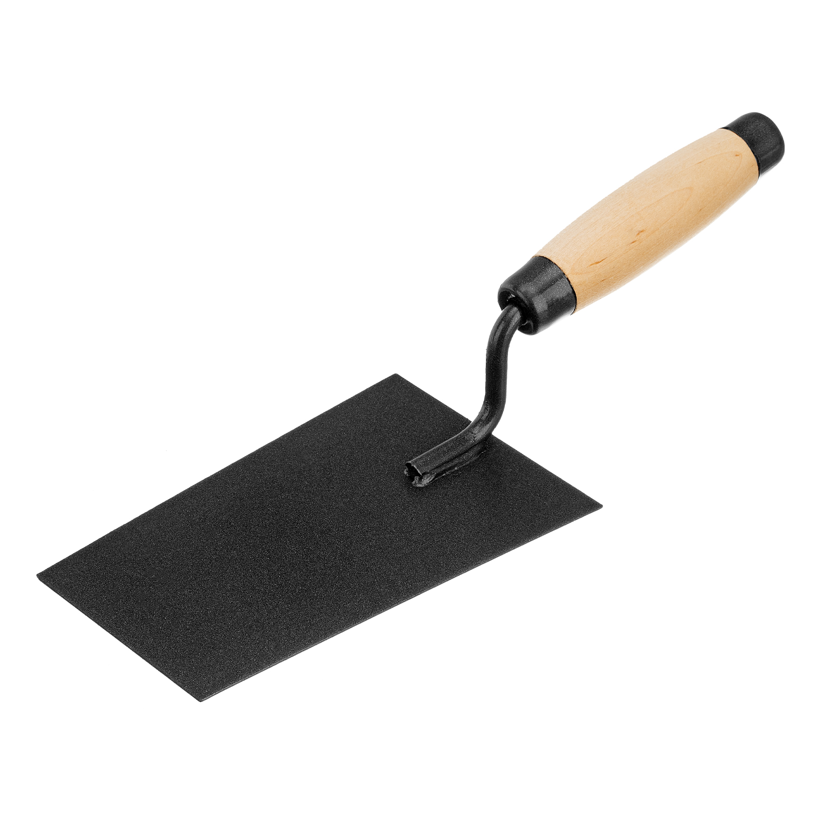 Кельма отделочника, стальная,  деревянная усиленная ручка