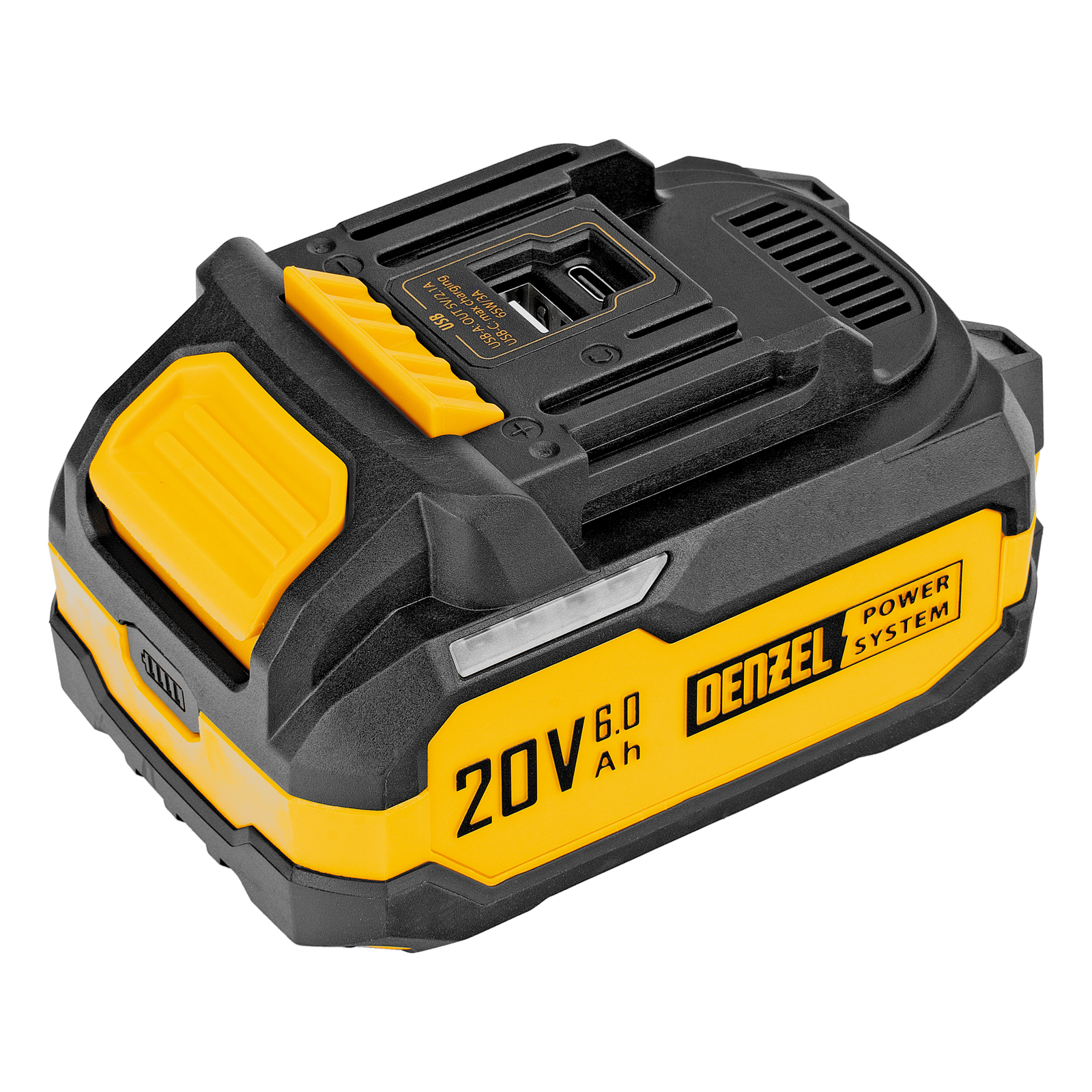 Батарея аккумуляторная BH-20-6.0, Li-Ion, USB, 20 В, 6,0 Ач