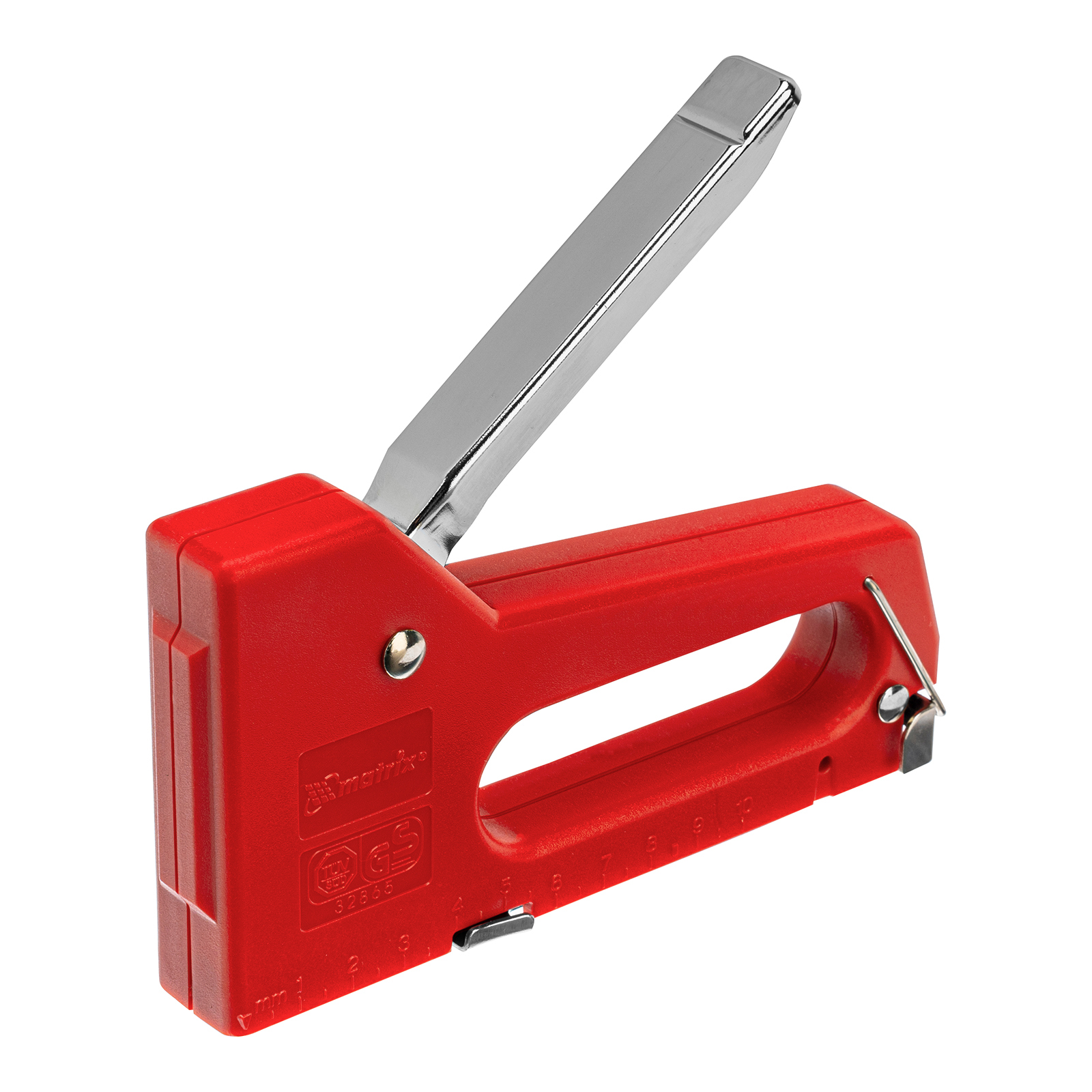 Степлер мебельный пластиковый, тип скобы 53, 4-8 мм