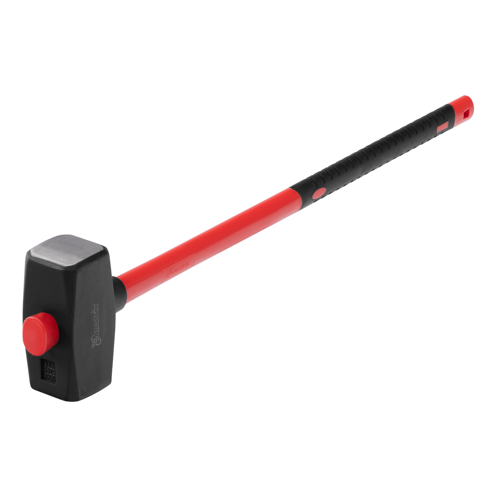 Кувалда, 8000 г, фибергласовая обрезиненная рукоятка