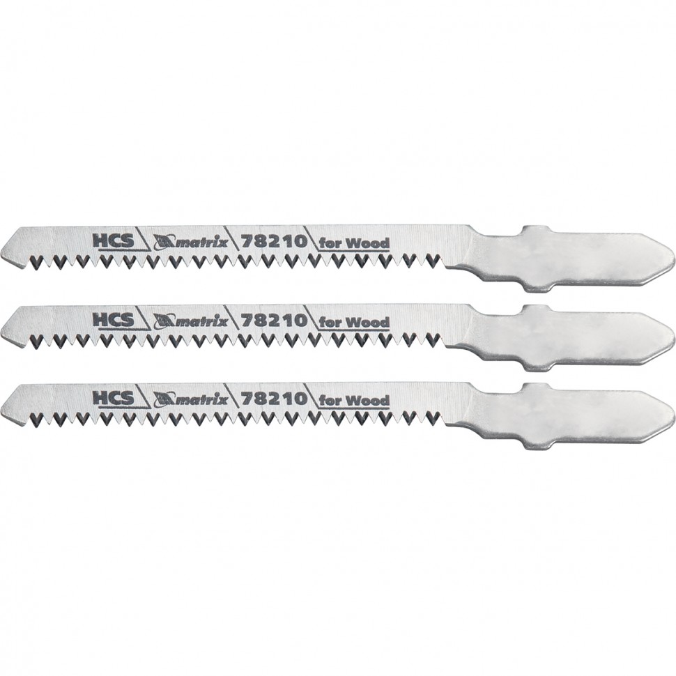 Полотна для электролобзика по дереву, 3 шт. T101AO, 50 x 1,4мм, фигурн. рез