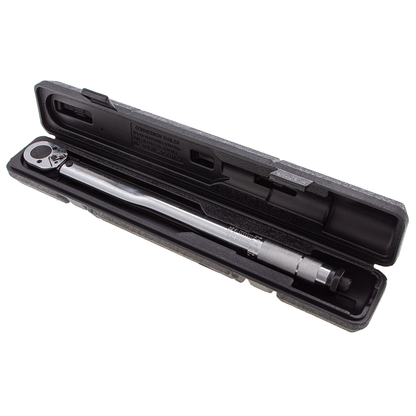 Ключ динамометрический, 42-210 Нм, 1/2', CrV, хромир.