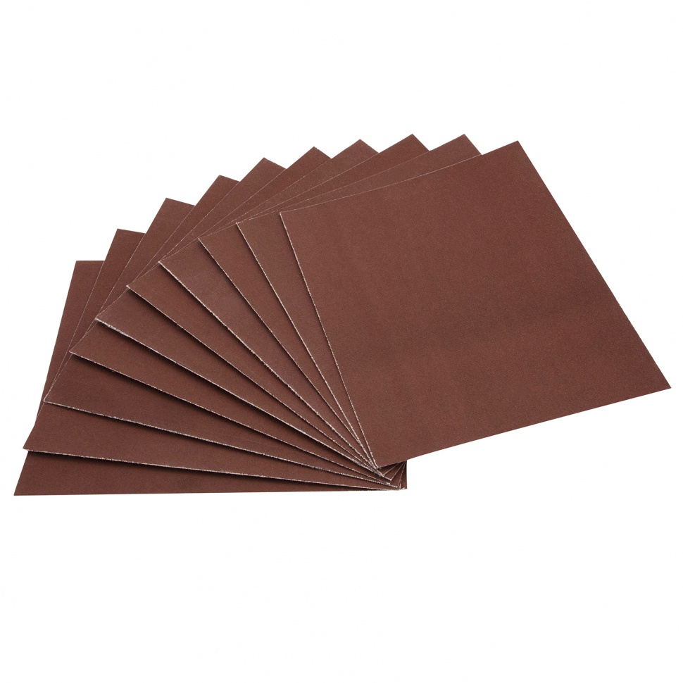 Шлифлист на тканевой основе, P 120, 230 х 280 мм, 10 шт., водостойкий