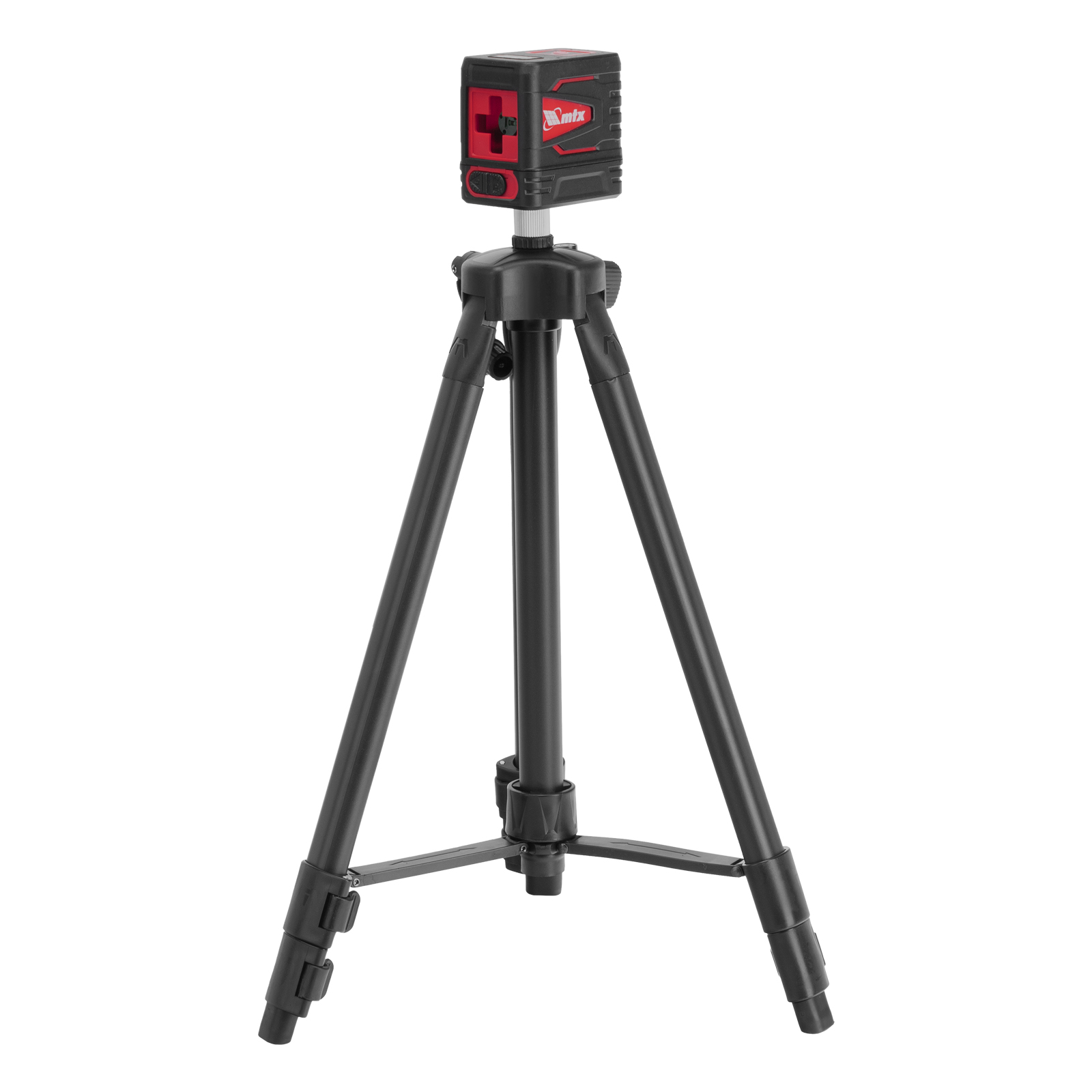 Лазерный уровень QBC RED Pro SET, 10 м, красный луч, батарейки, штатив