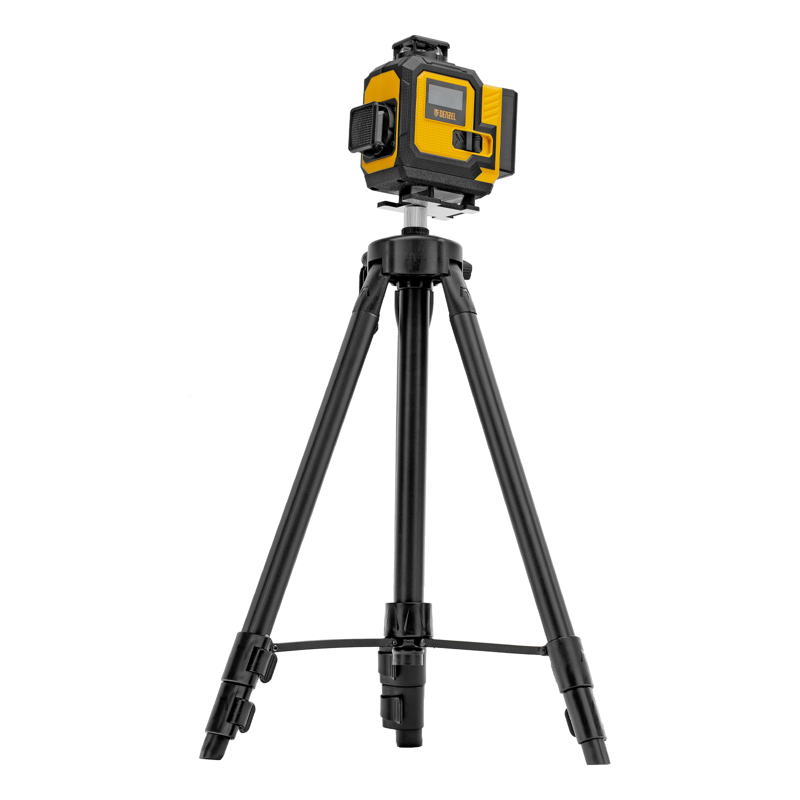 Лазерный уровень мультипризменный DLV 360-4T, 30 м, зеленый луч, Li-Ion 2,4 Aч, штатив