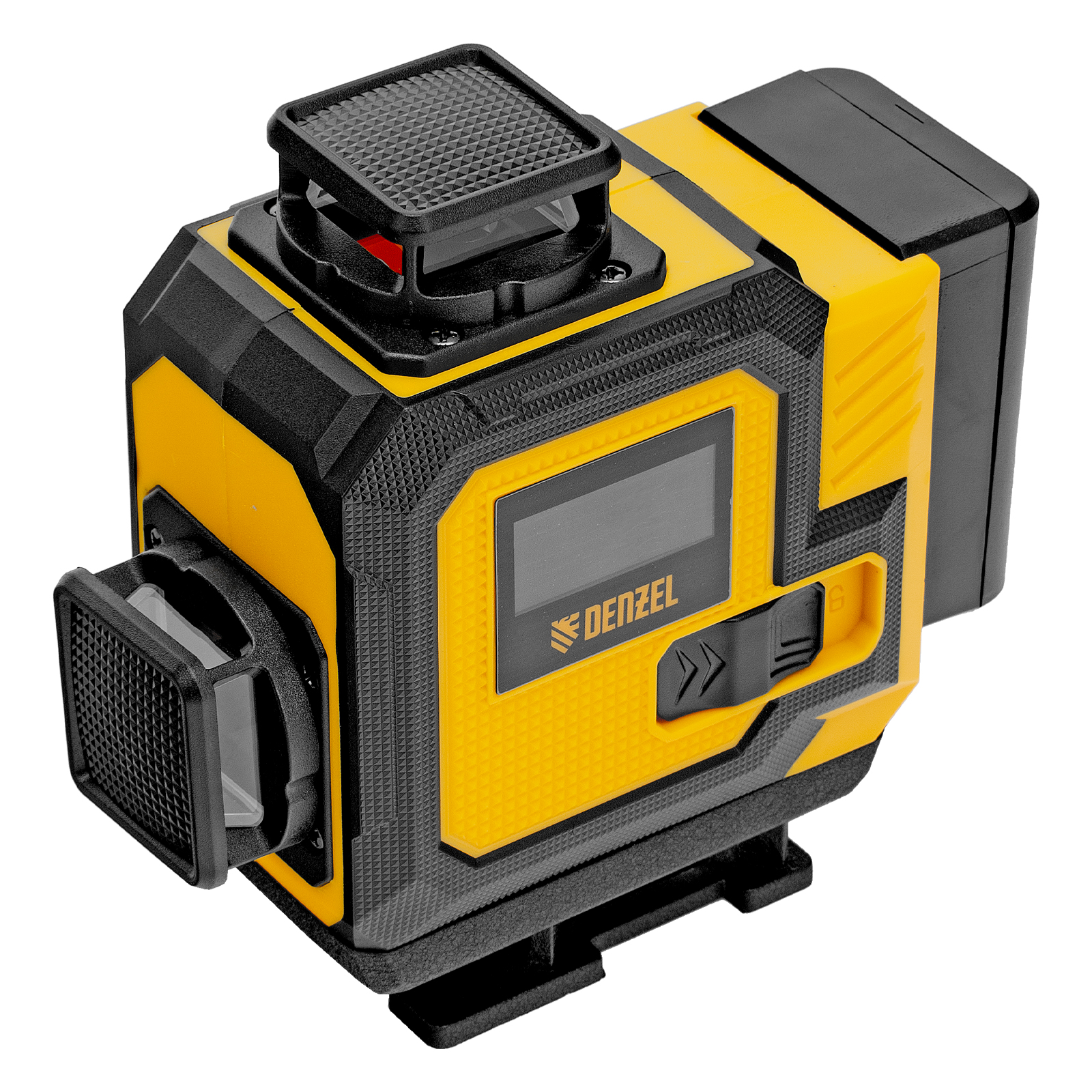 Лазерный уровень мультипризменный DLV-360-4C, 30 м, зеленый луч, Li-Ion 2,4 Aч, кейс