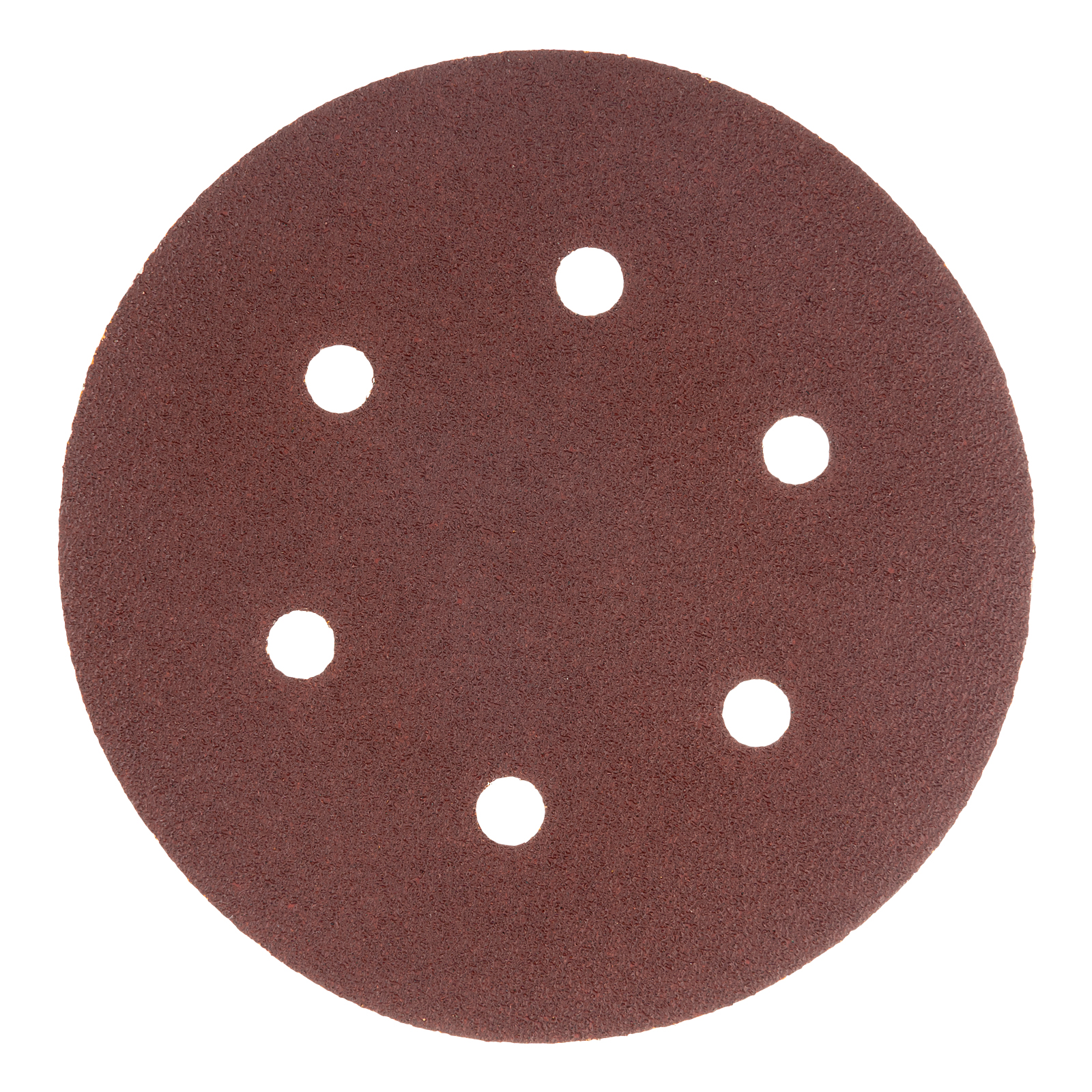 Круг абразивный на ворсовой подложке под 'липучку', перфорированный, P 40, 150 мм, 5 шт.
