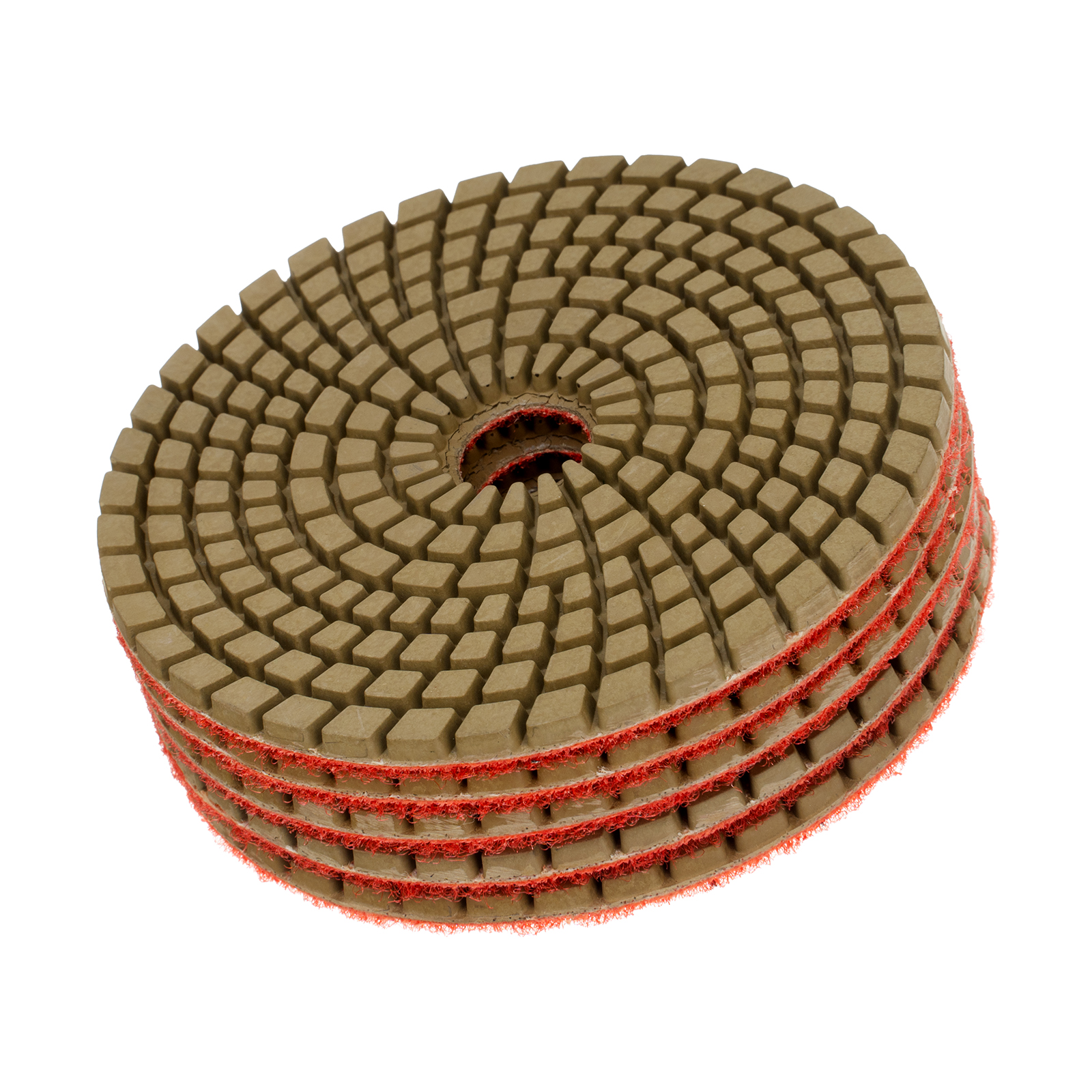 Алмазный гибкий шлифовальный круг, 100 мм, P 3000, мокрое шлифование, 5шт.