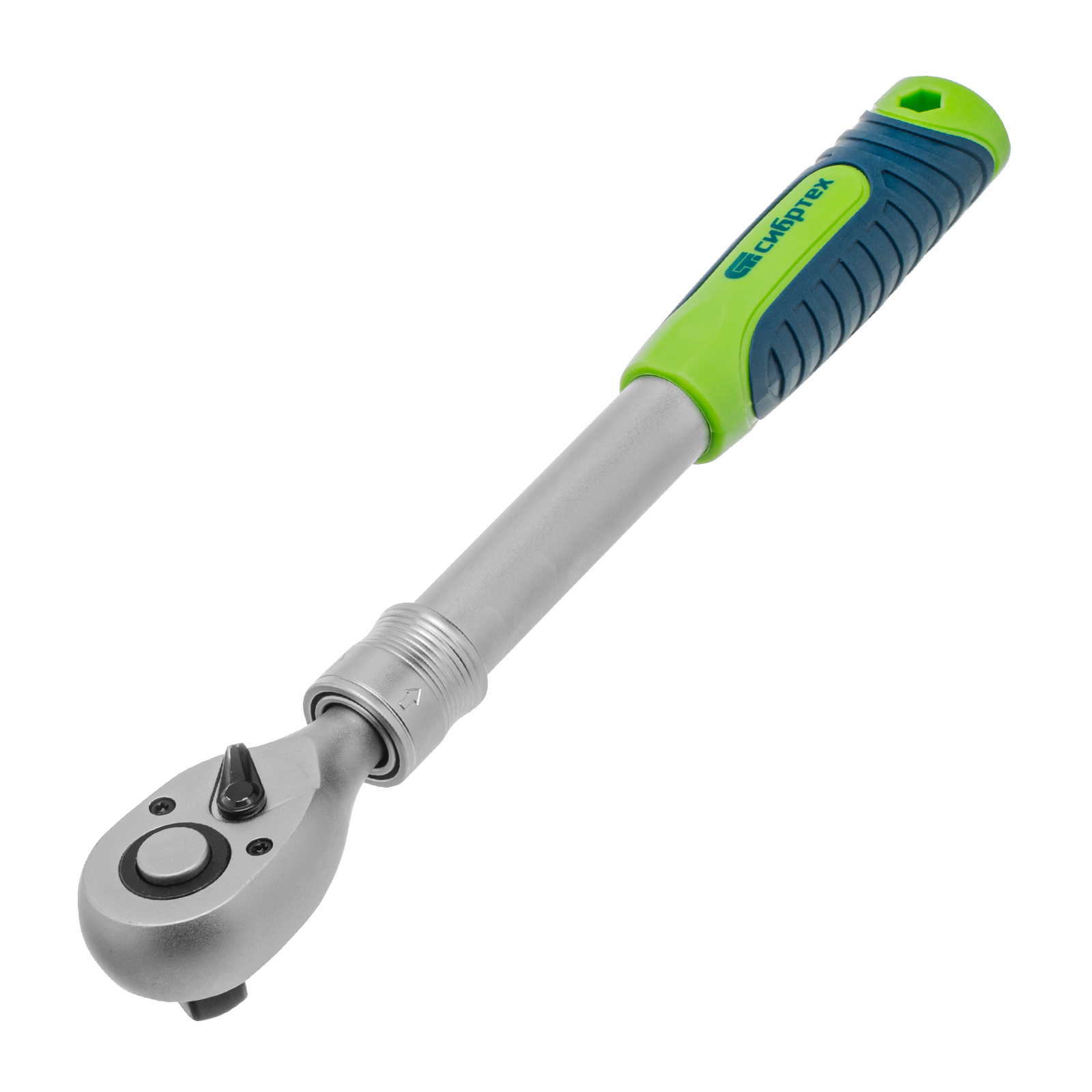 Ключ-трещотка телескопический 1/2, 300-430 мм, 72 зуба, с быстрым сбросом