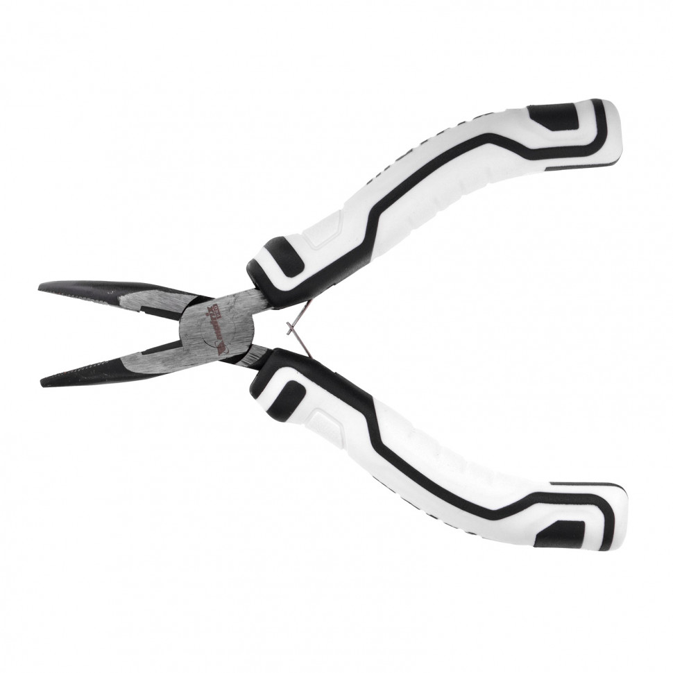 Длинногубцы Mini, 125 мм, изогнутые, авторазжим, PRO