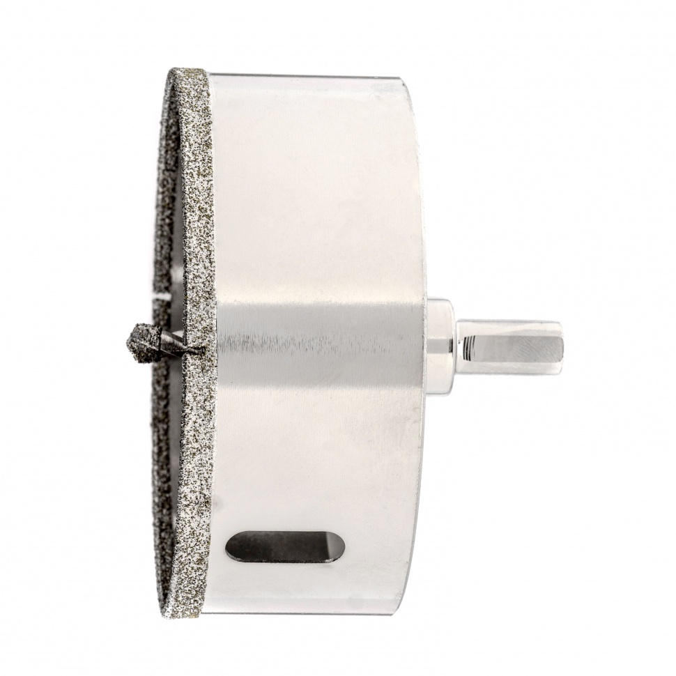 Сверло алмазное по керамограниту, 100 х 67 мм, 3-гранный хвостовик