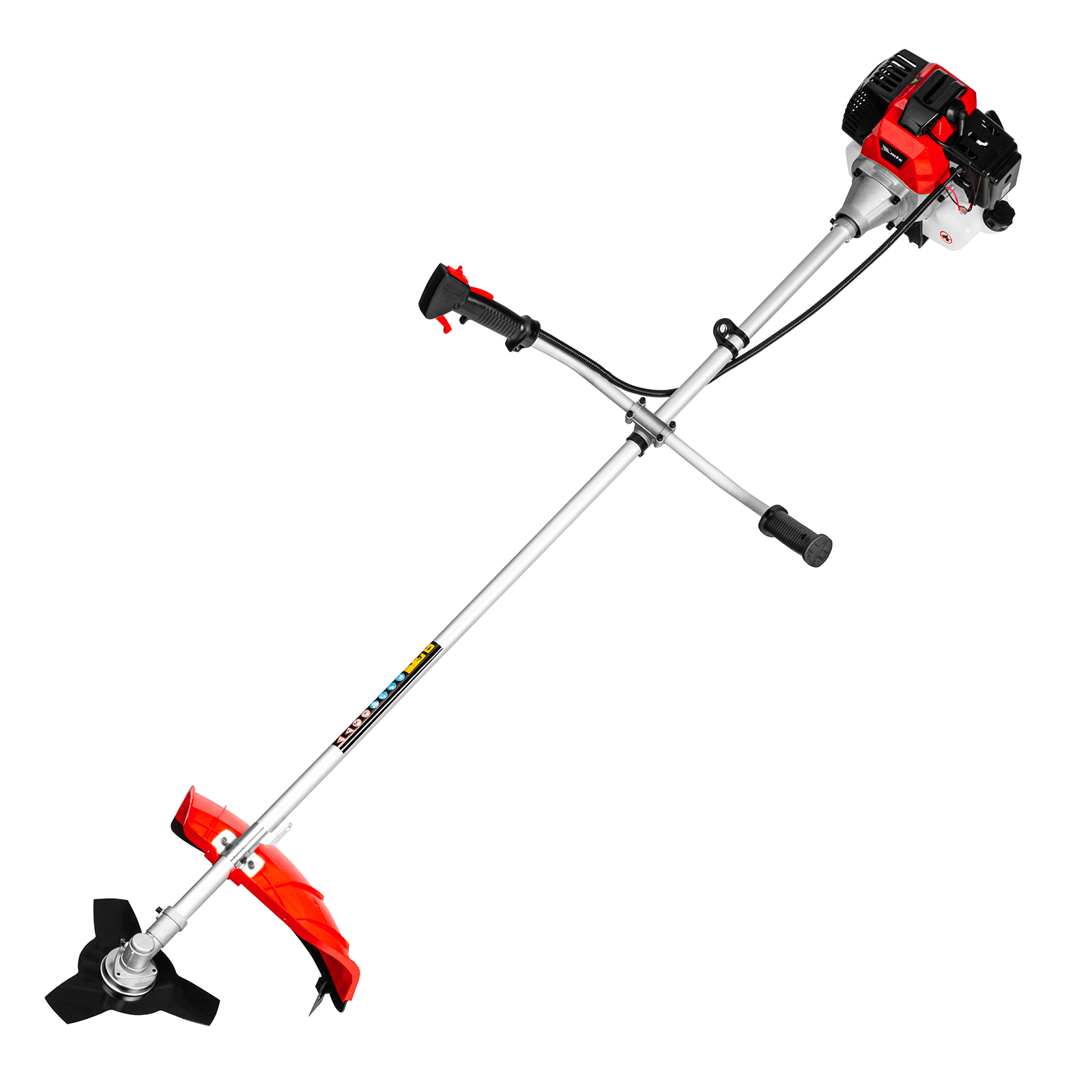 Триммер бензиновый MT-43, 43 см3, неразъемная штанга, состоит из 2 частей