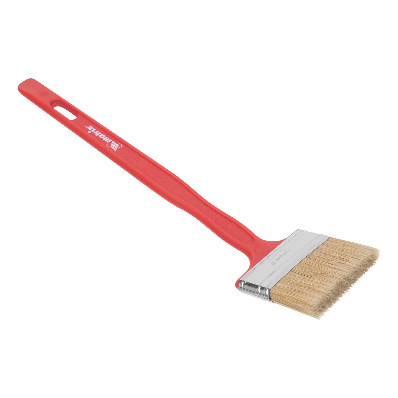 Кисть радиаторная для эмалей, 70х12 мм, натуральная щетина, пластиковая рукоятка