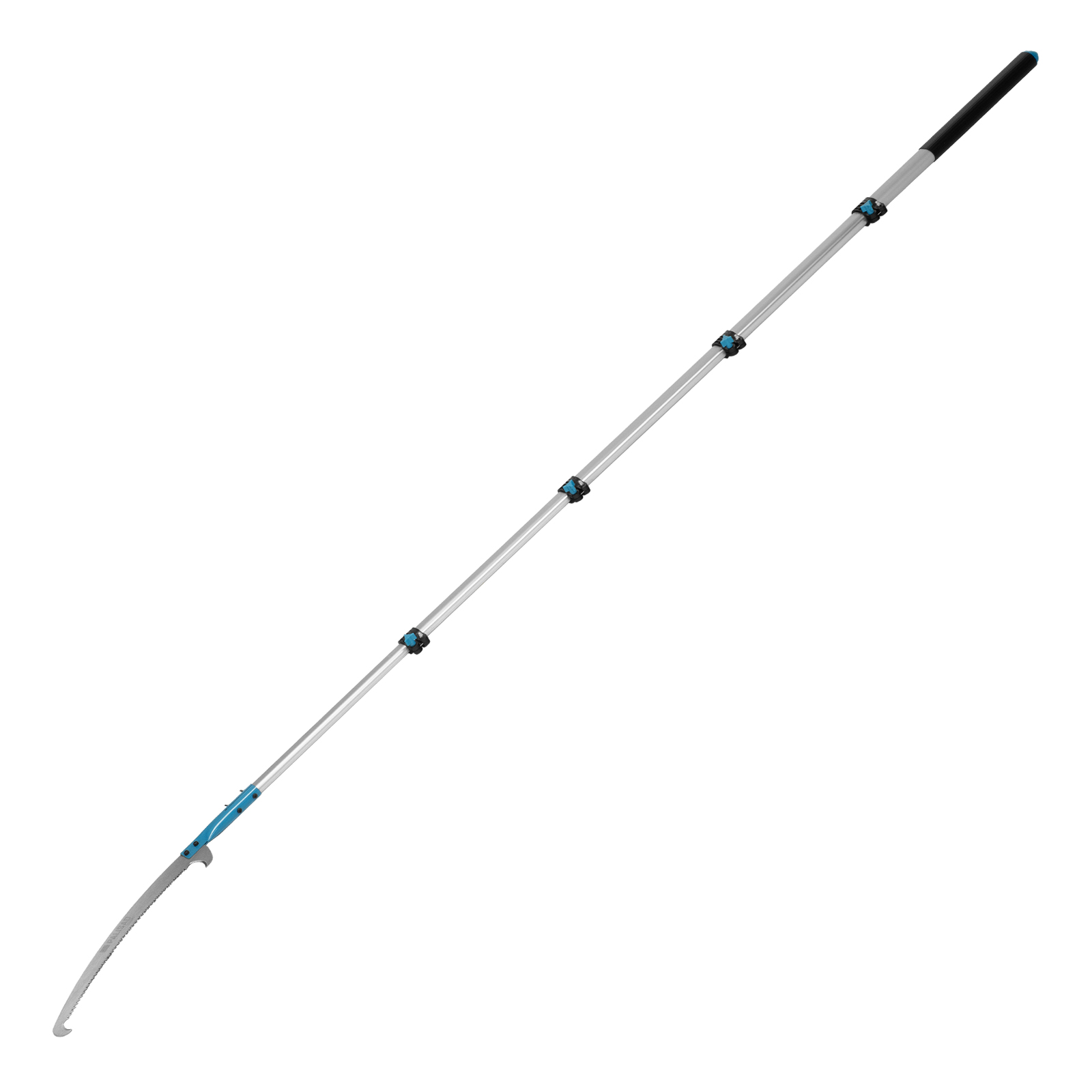 Пила садовая телескопическая, 1320 - 3050 мм, алюминиевая штанга, с чехлом, LUXE