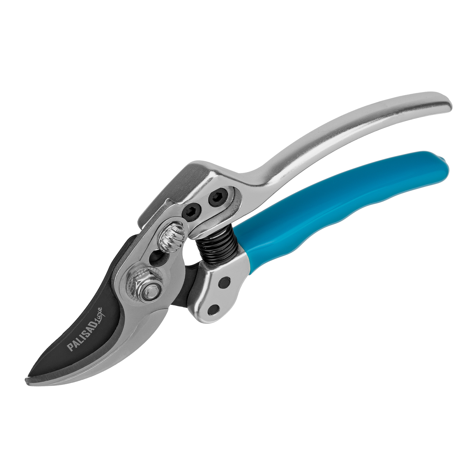 Секатор прямого реза, 170 мм, усиленный, нижняя рукоятка в ПВХ-оболочке, LUXE