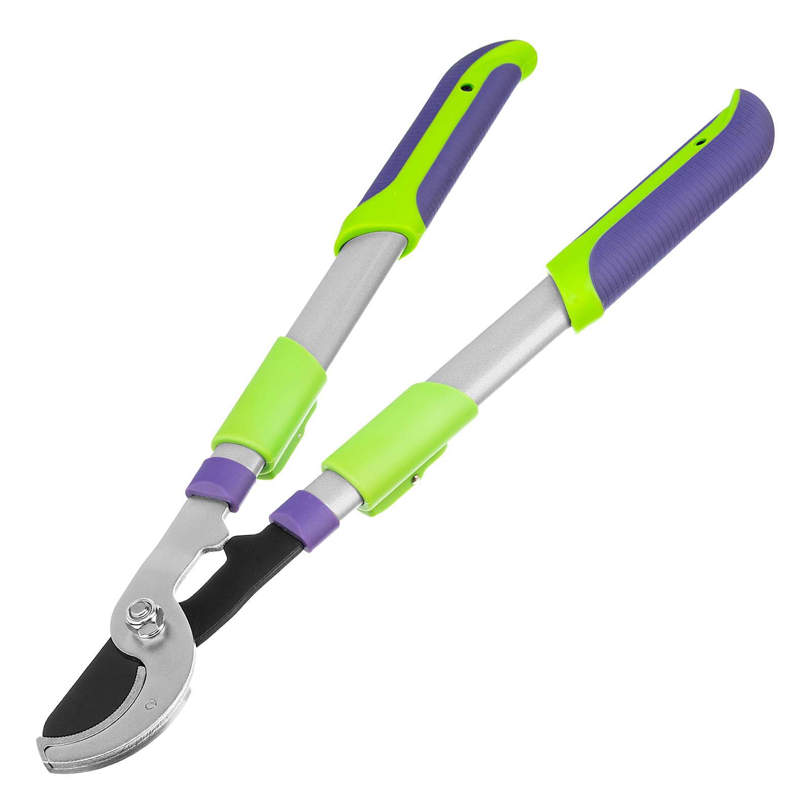 Сучкорез с наковальней, 540-705 мм, телескопические стальные обрезиненные рукоятки