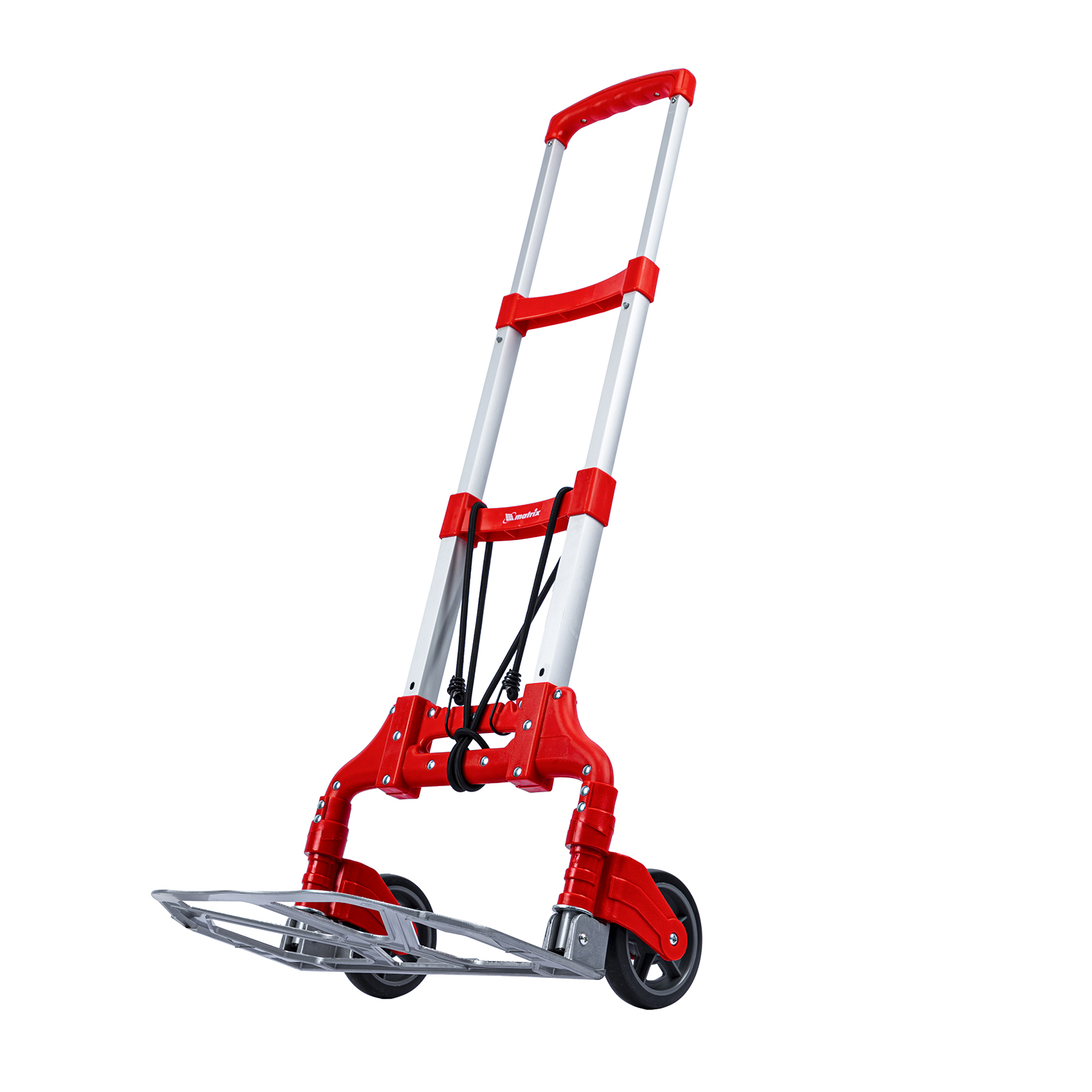 Тележка хозяйственная, складная, 2 колесная, алюминиевая, грузоподъемность 80 кг