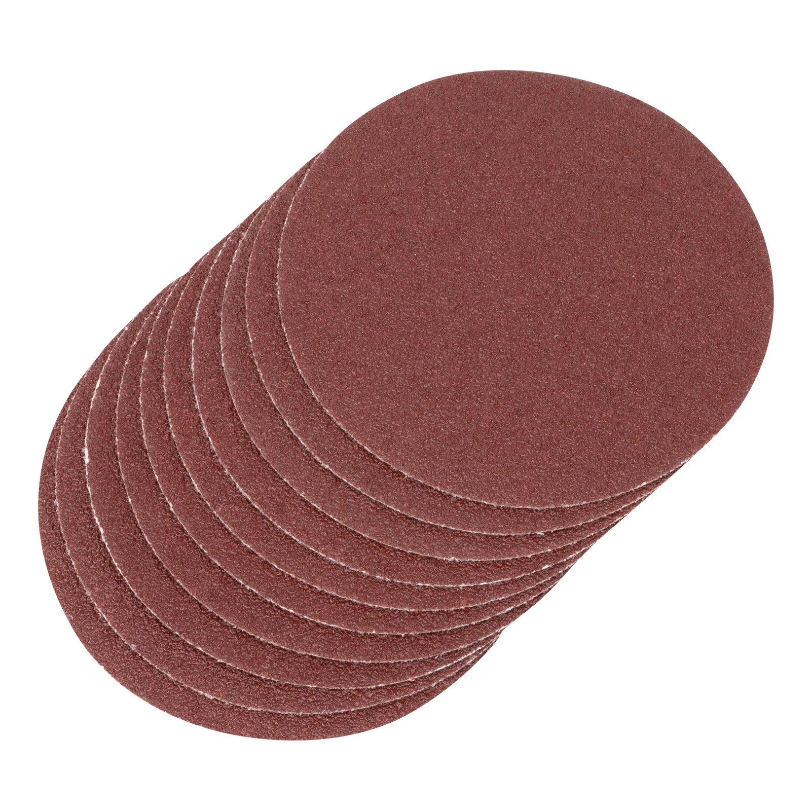 Круг абразивный на ворсовой подложке под 'липучку', P 40, 115 мм, 10 шт.