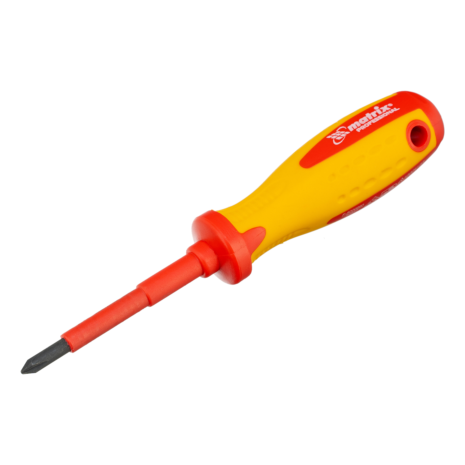 Отвертка Insulated до 1000 В, PH1x75 мм, CrMo, 2к рукоятка