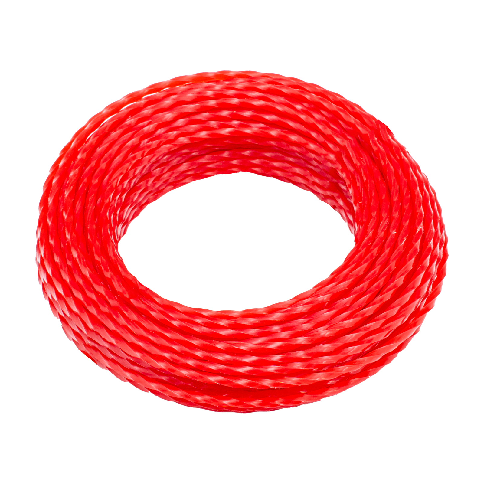 Леска для триммера витой квадрат 2,4 мм х 15 м