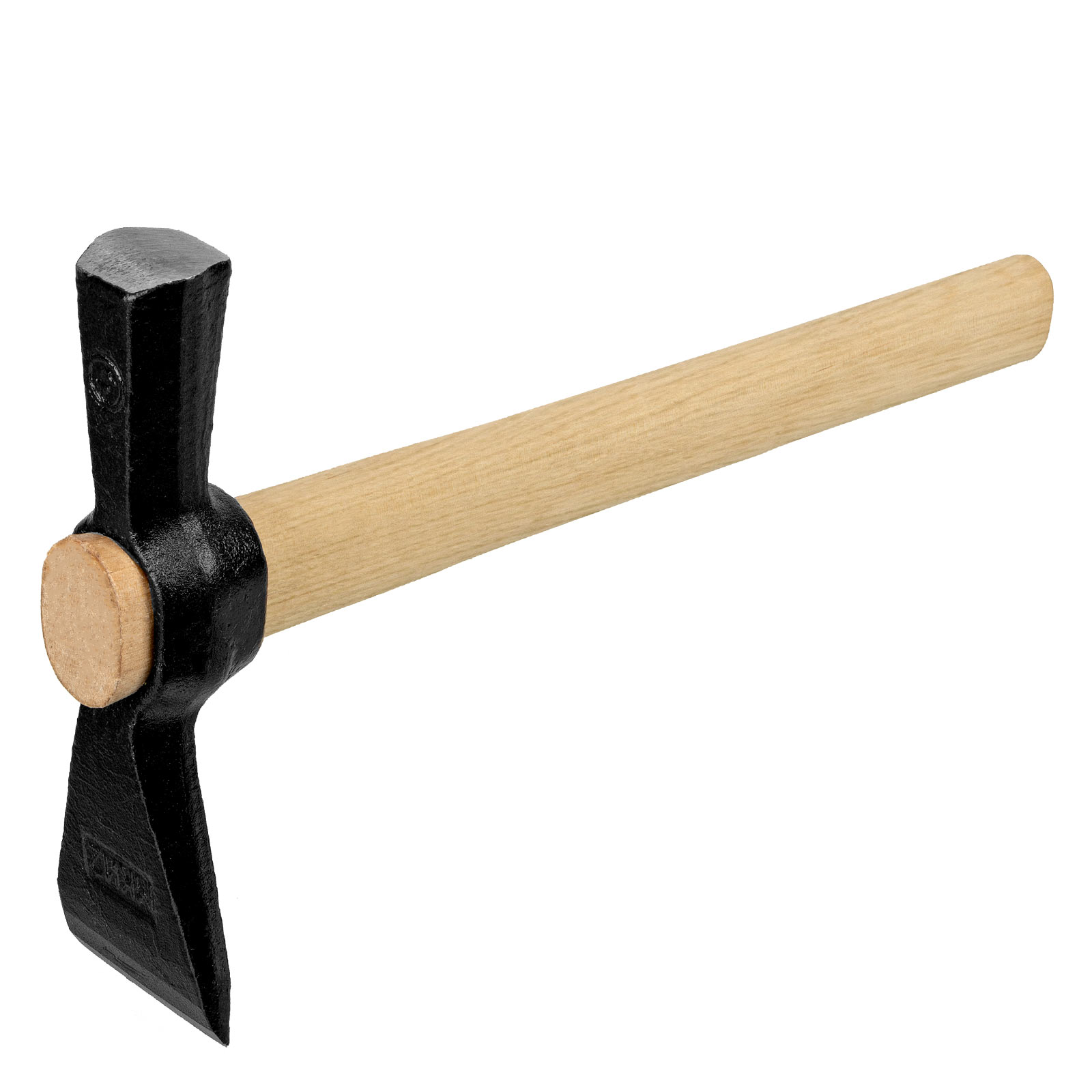 Молоток печника, 600 г, деревянная рукоятка, посадка без клина