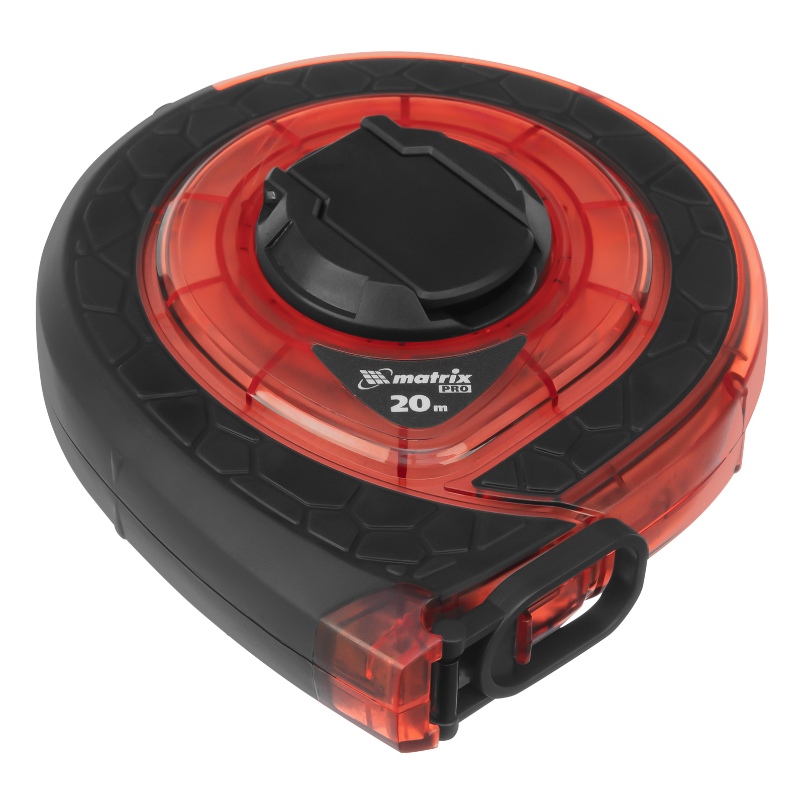 Рулетка геодезическая 20 м х 15 мм, закр. корп., фибергласс. лента, двуст. шкала, PRO