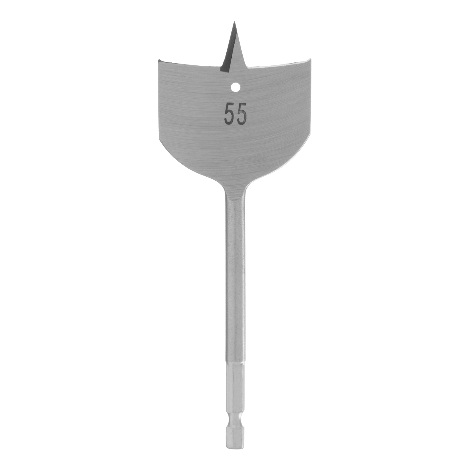 Сверло по дереву перовое, 55 мм 6-гранный хвостовик