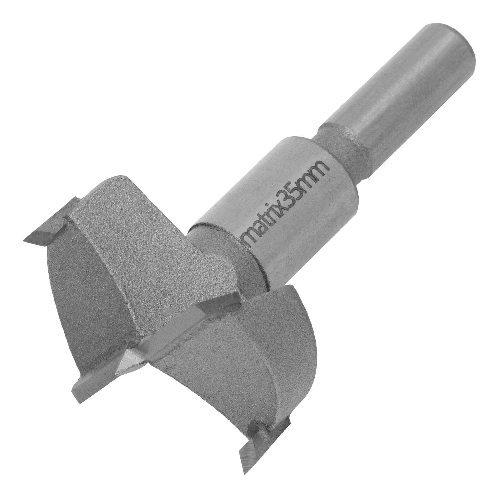 Сверло Форстнера по дереву, 35 мм, твердоспл. пластины, цилиндрический хвостовик