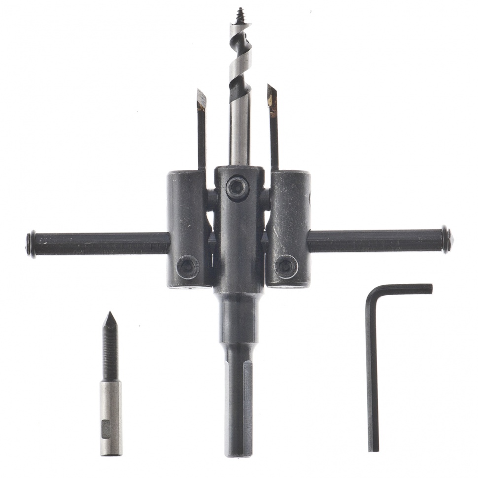 Сверло по дереву регулируемое Балеринка, 30-120 мм