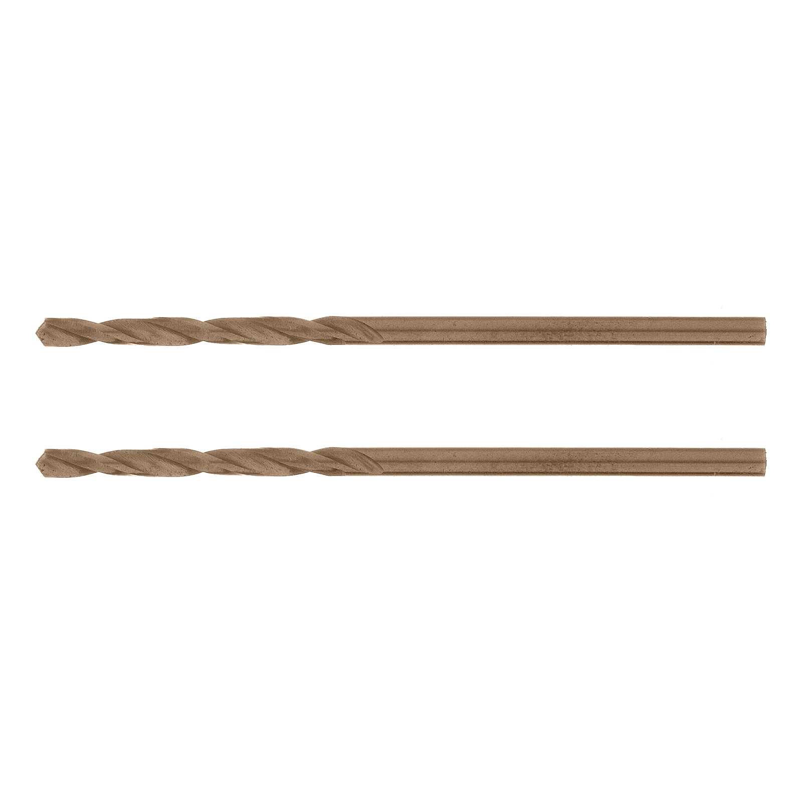 Сверло по металлу, 2 мм, HSS Co-5%, 2 шт.