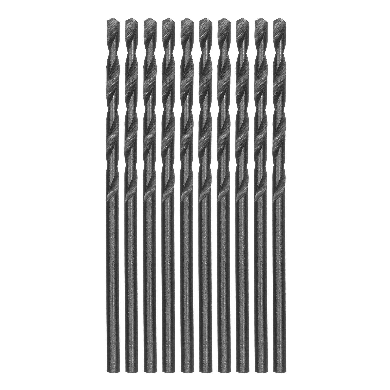 Сверло по металлу, 2,0 мм, полированное, HSS, 10 шт. цилиндрический хвостовик