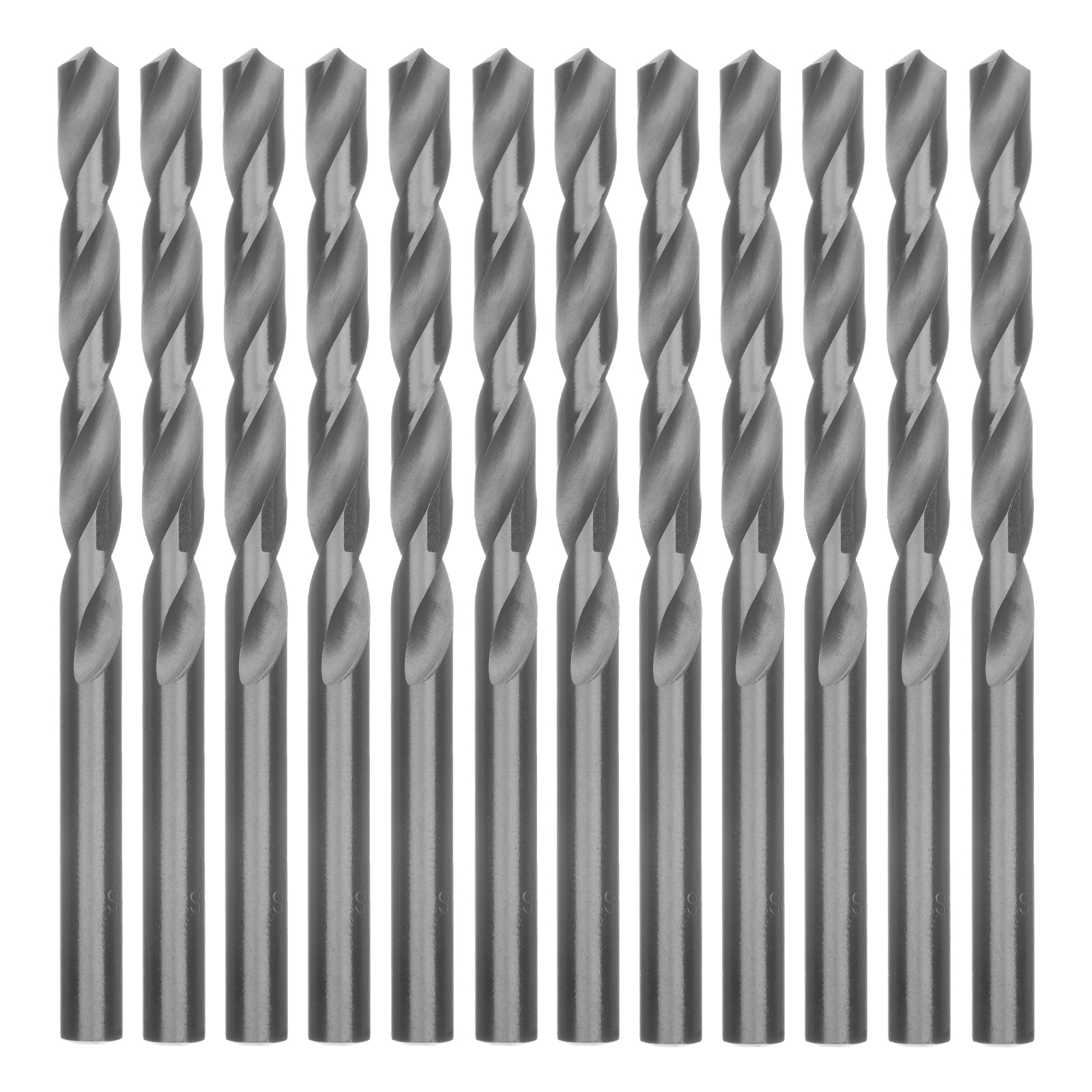 Сверло по металлу, 7,0 мм, полированное, HSS, 10 шт. цилиндрический хвостовик