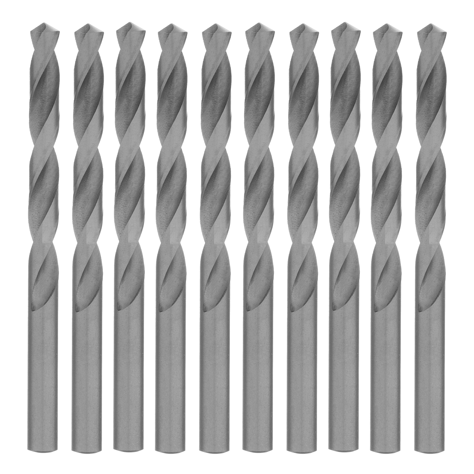 Сверло по металлу, 8,5 мм, полированное, HSS, 10 шт. цилиндрический хвостовик