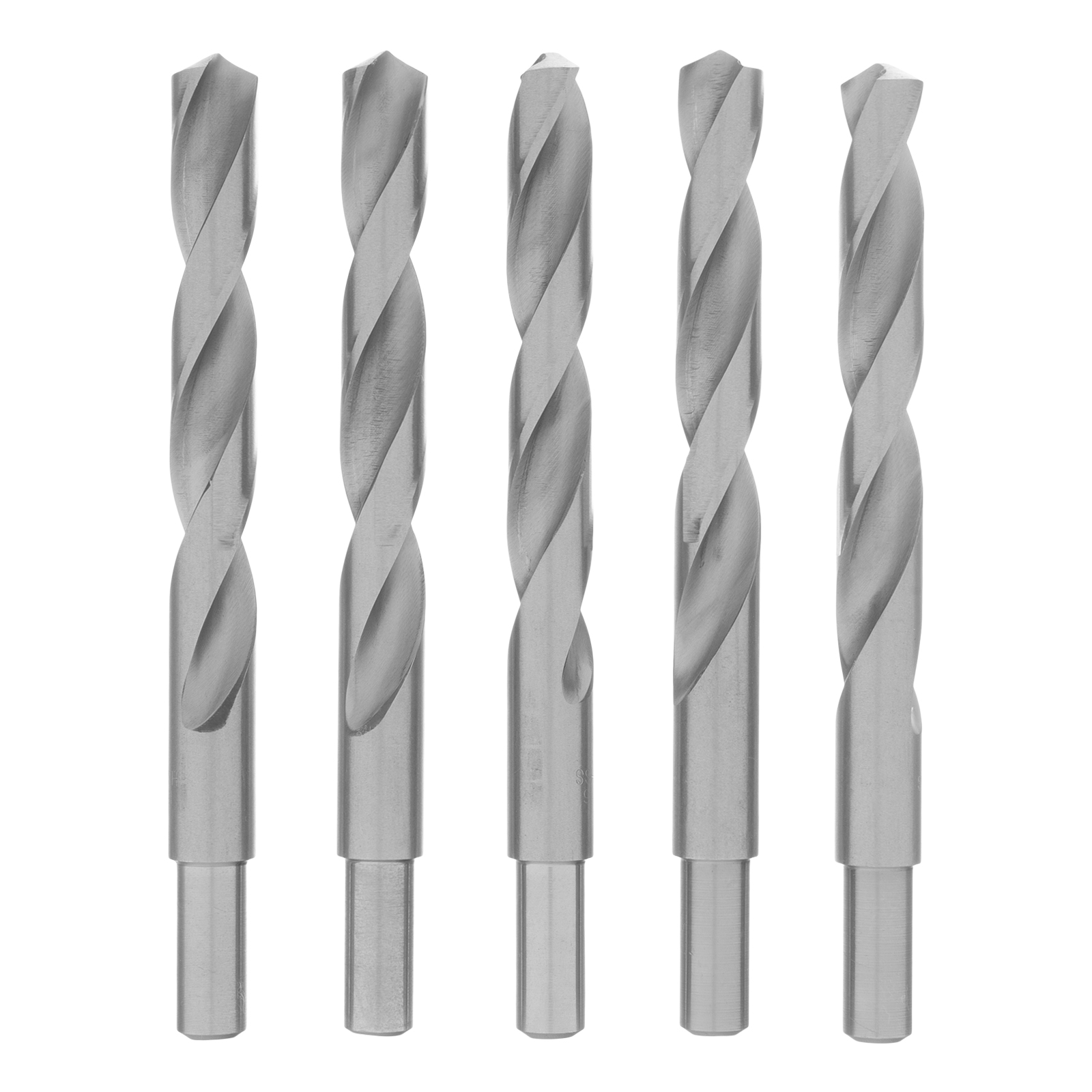 Сверло по металлу, 16 мм, полированное, HSS, 5 шт. цилиндрический хвостовик